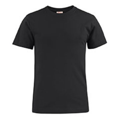 katoenen t-shirt voor kids zwart