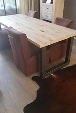 Eettafel Lex oud rustiek eiken