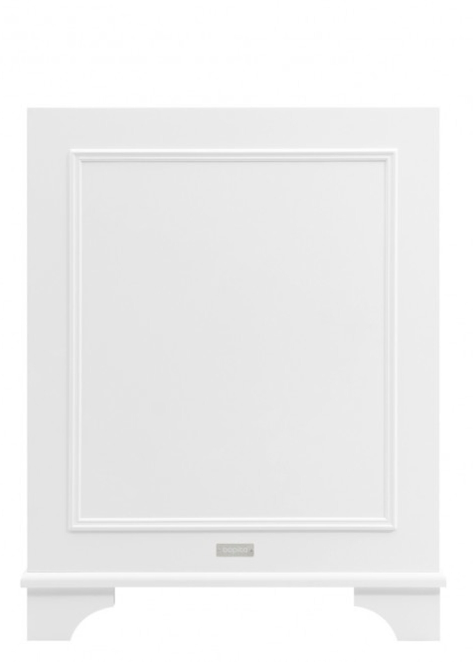 BOPITA Lit 60x120cm Charlotte blanc