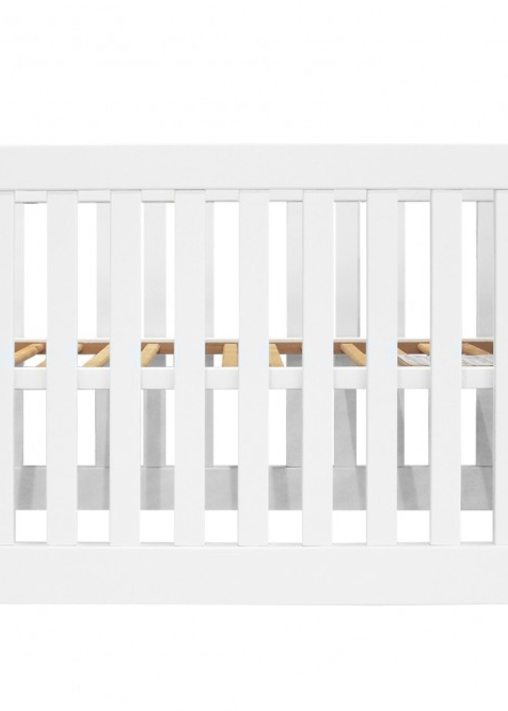 BOPITA Lit 60x120cm Charlotte blanc