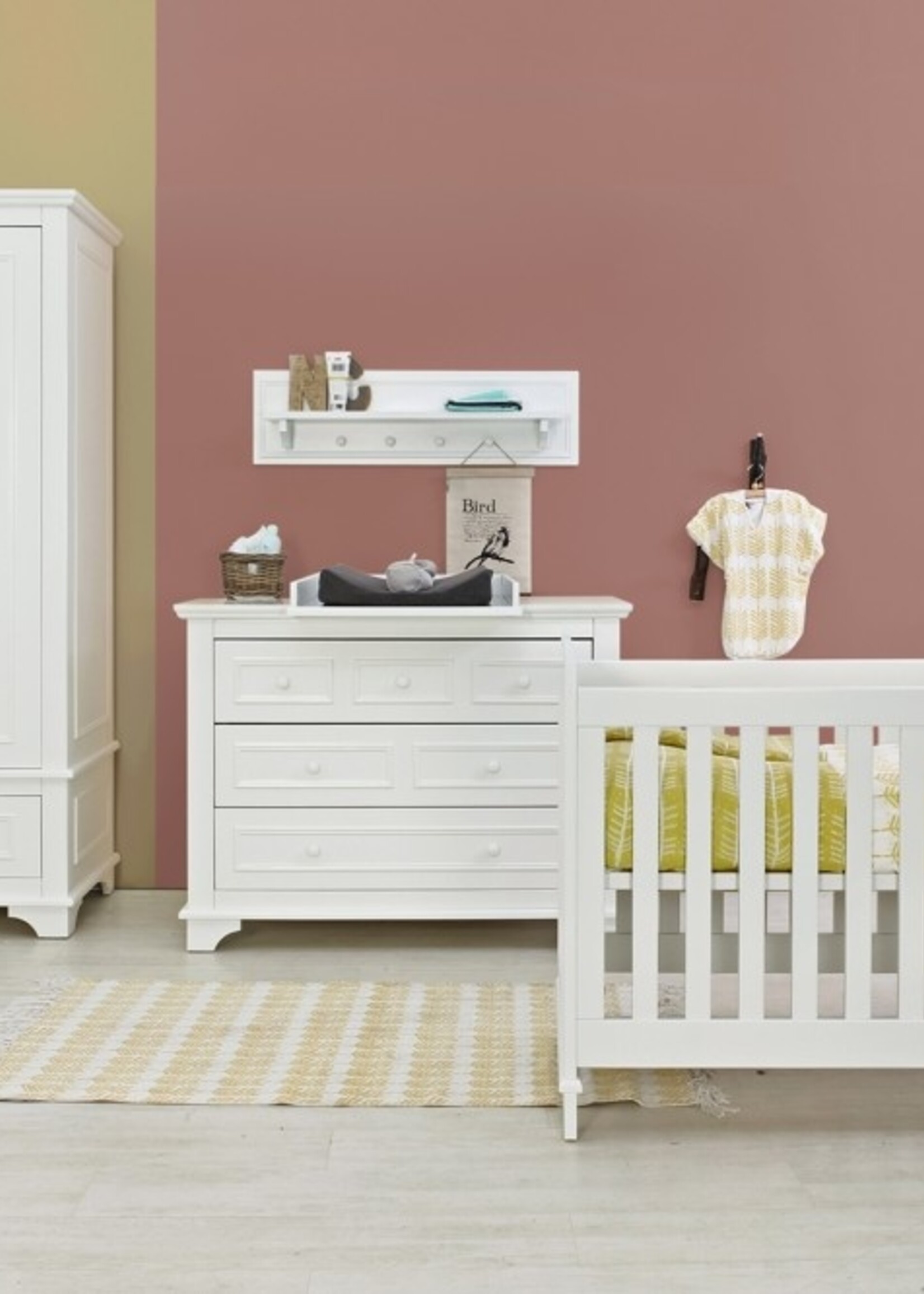 BOPITA Bed 60x120cm Charlotte white