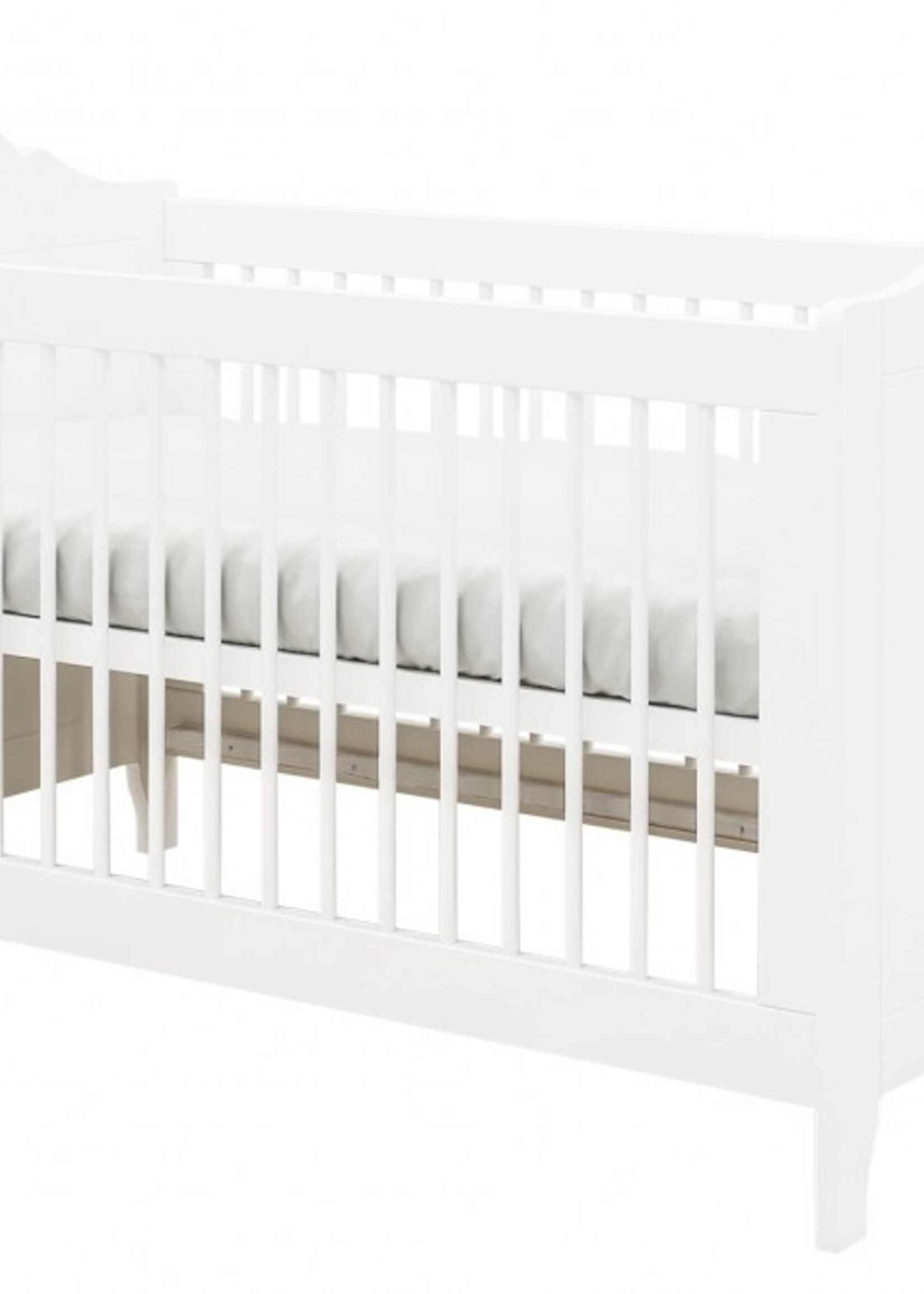 BOPITA Bed 70x140cm Evi white