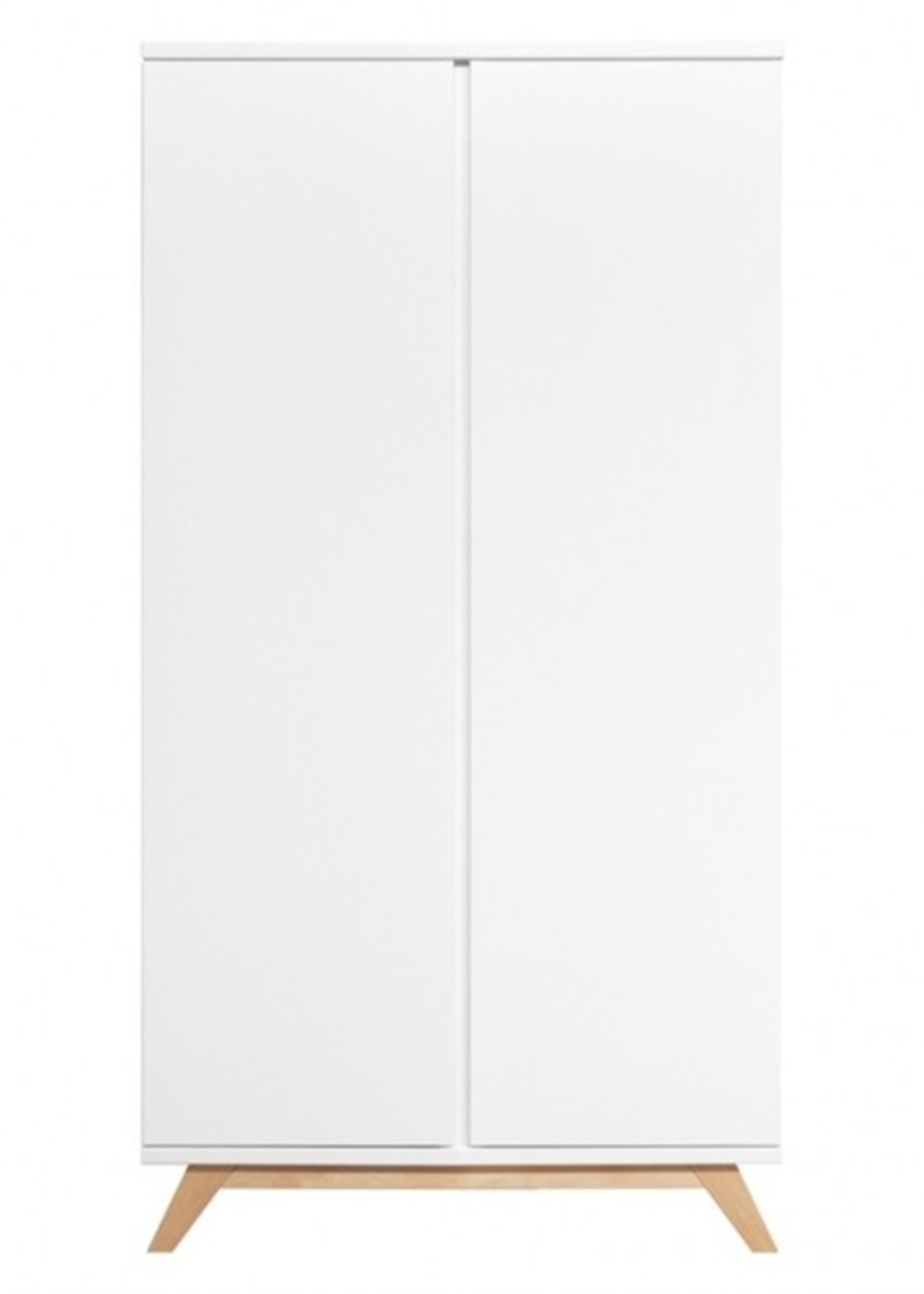 BOPITA Bed 60x120cm + Chest of drawers+ Closet Lynn white