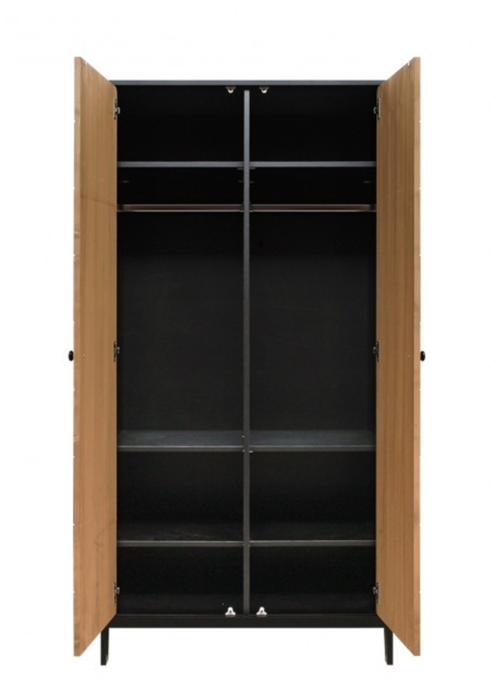 BOPITA Bed 60x120 + Commode + Kast Job vintage honey