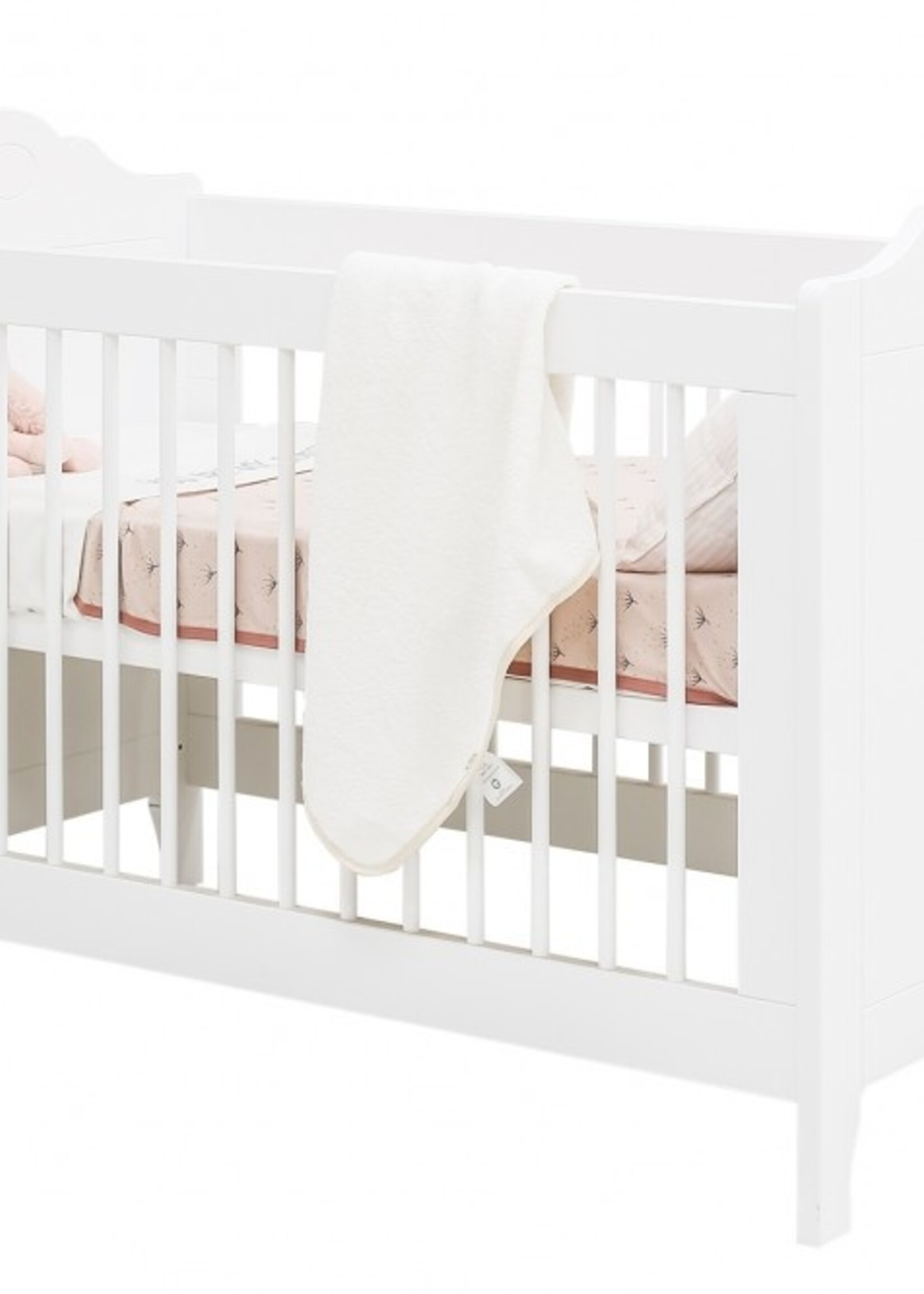 BOPITA Bed 60x120cm + Commode Evi wit