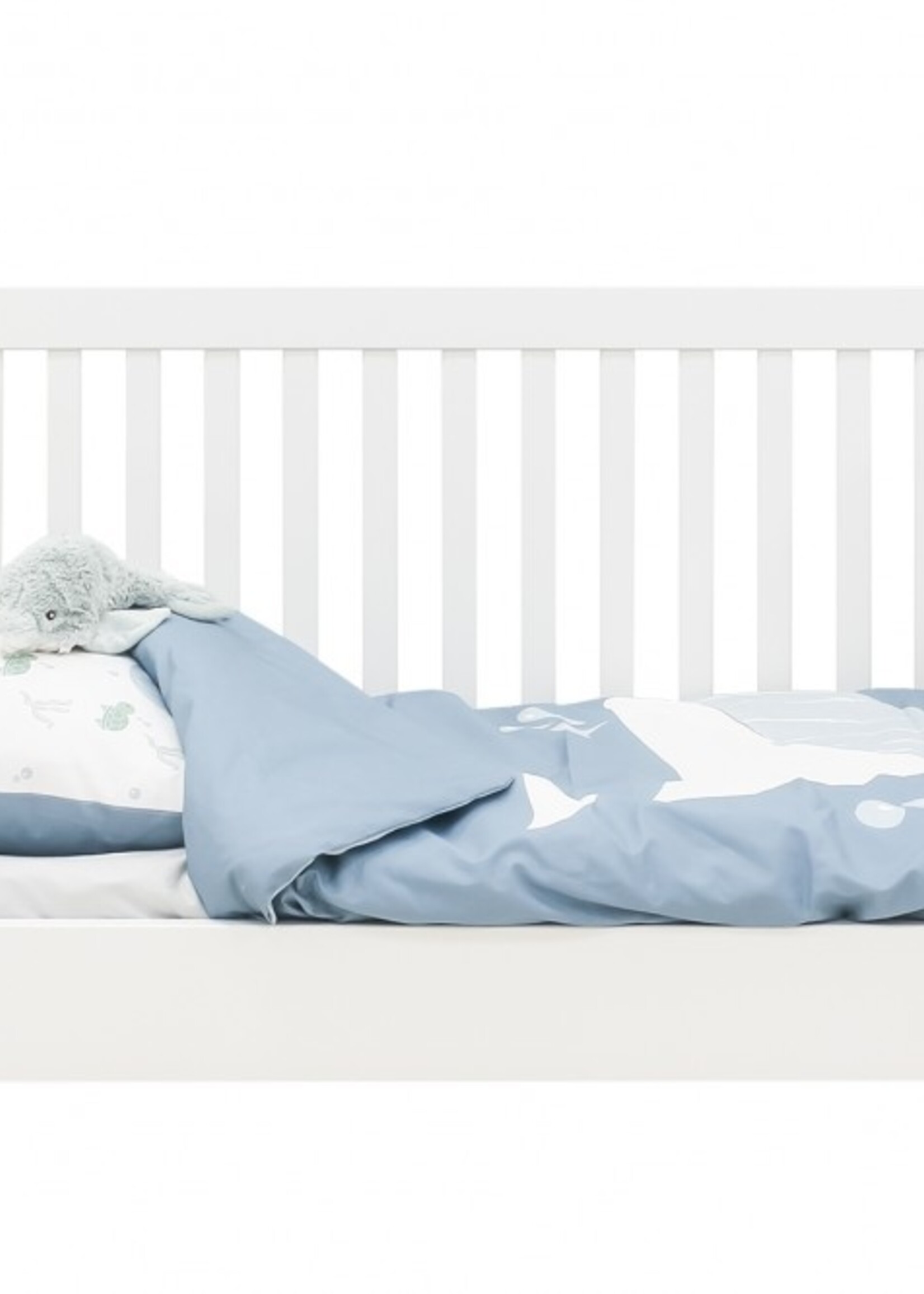 BOPITA Bed 70x140cm Fenna white / natural