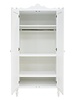 BOPITA Bed 60x120cm + chest of drawers + closet Belle white