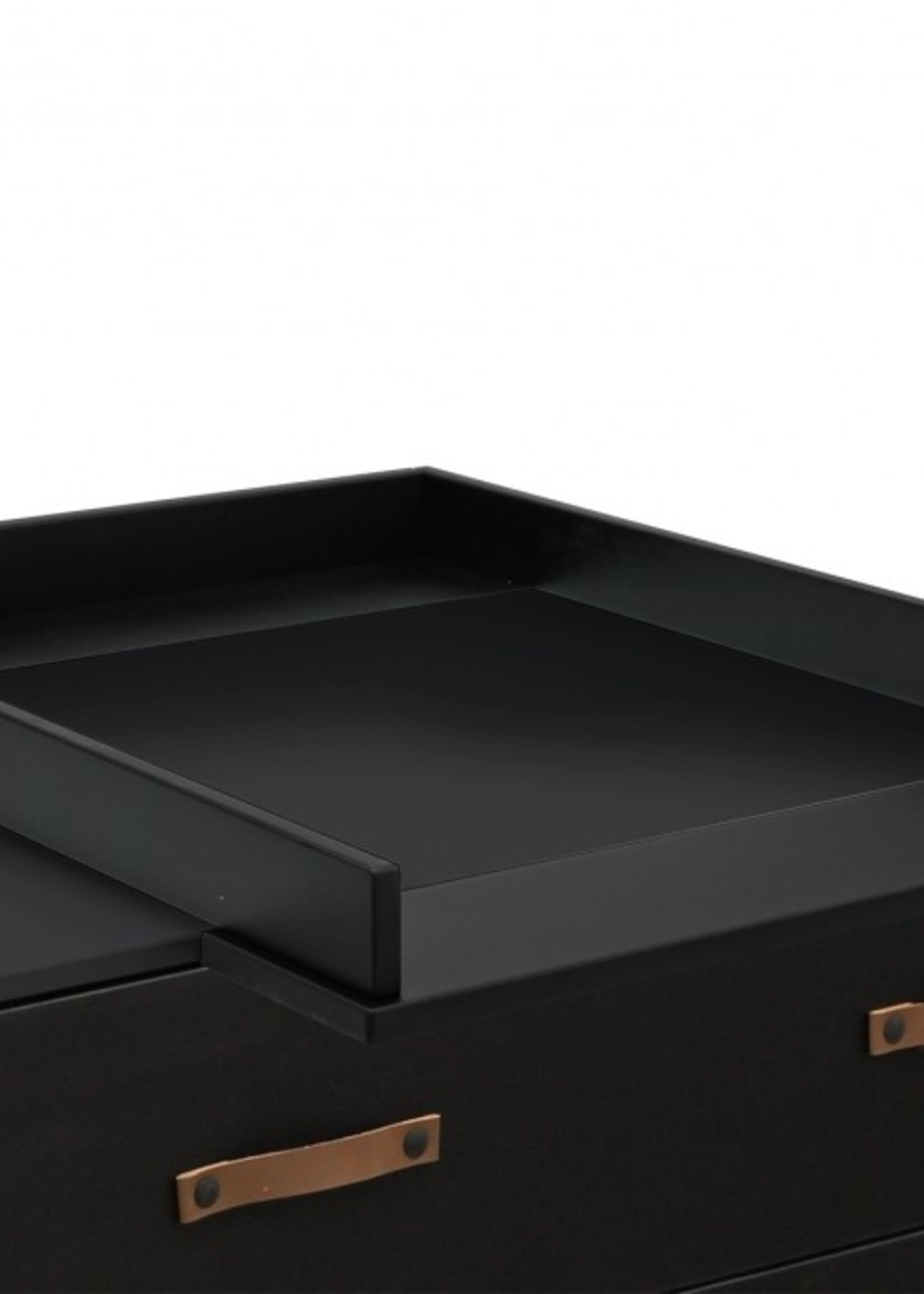 BOPITA Opzetstuk Commode Uno zwart