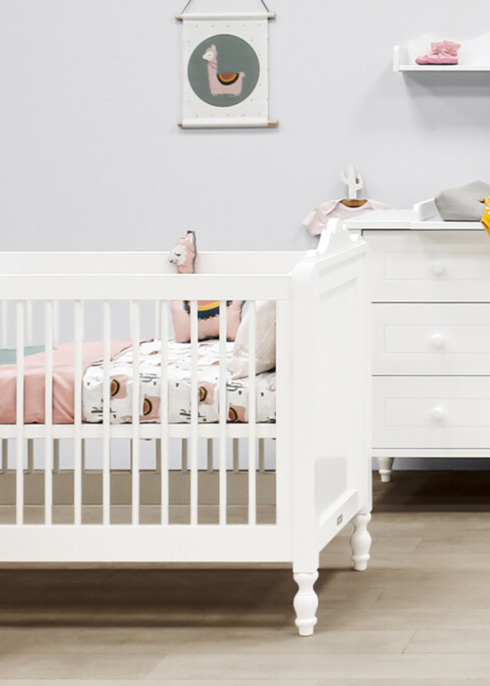 BOPITA Opzetstuk Commode Belle wit