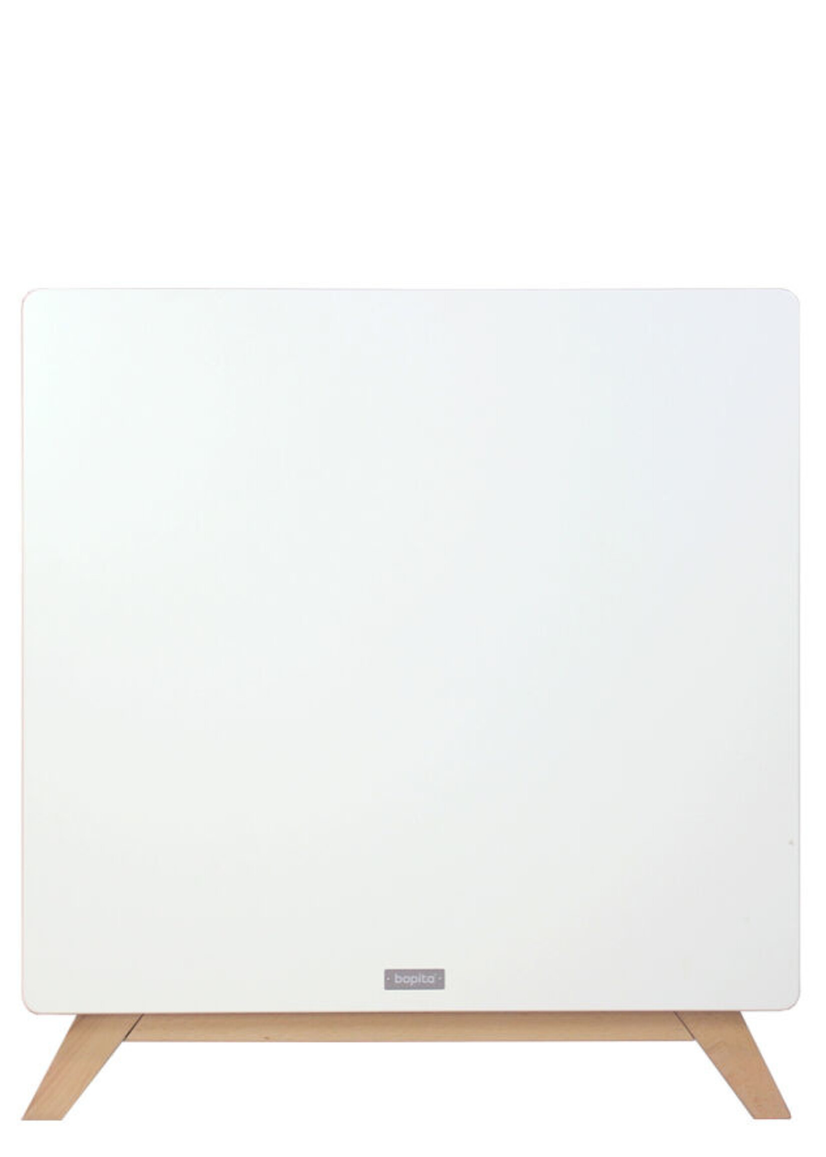 BOPITA Lit 70x140cm Lynn blanc / naturel