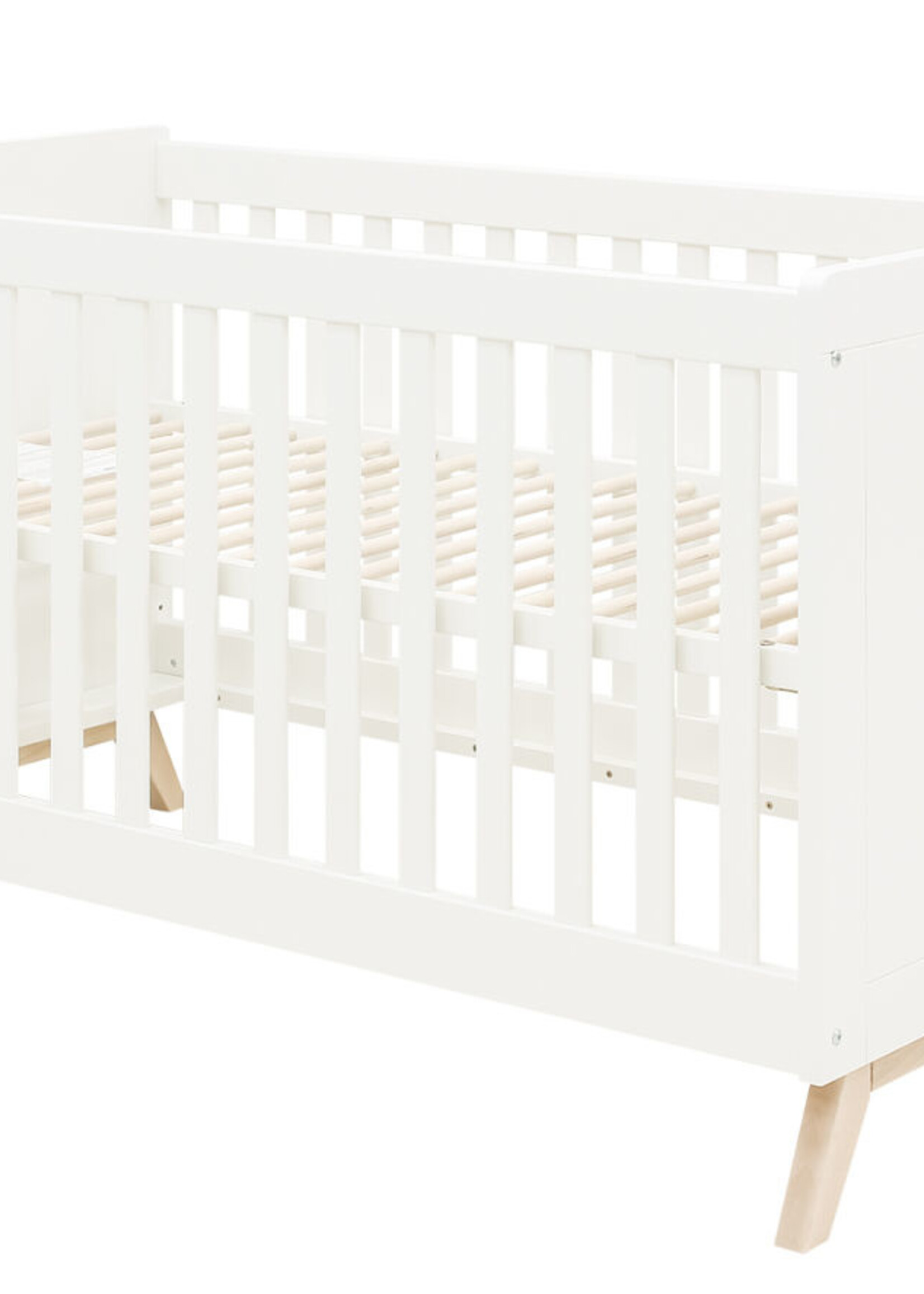 BOPITA Bed 70x140cm Fenna white / natural