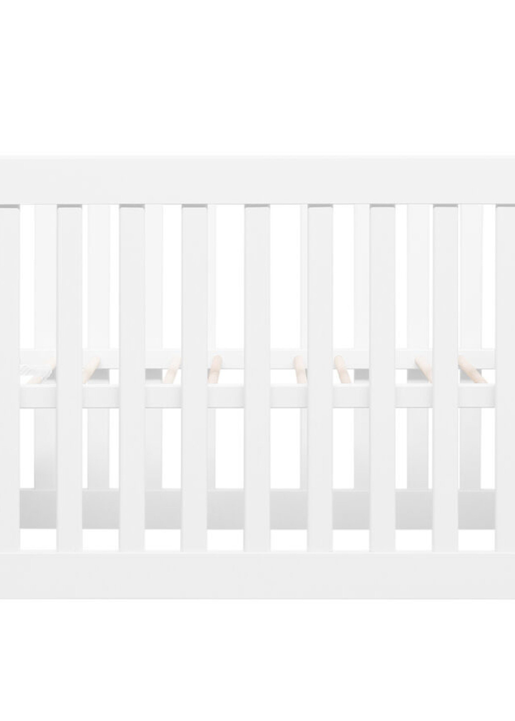 BOPITA Bed 60x120cm Fenna wit / naturel