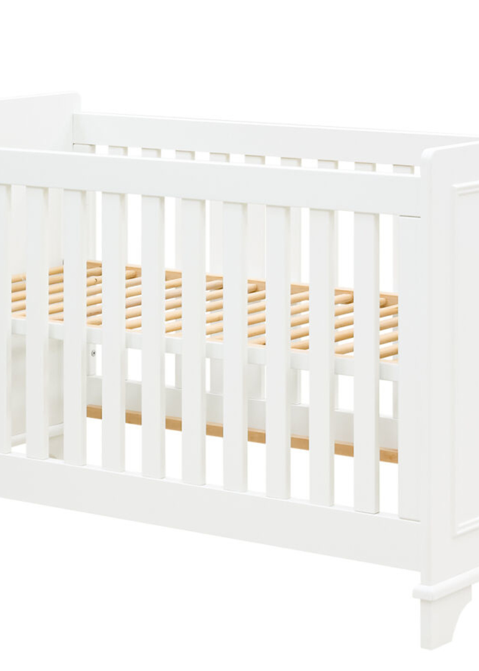 BOPITA Lit 70x140cm Charlotte blanc