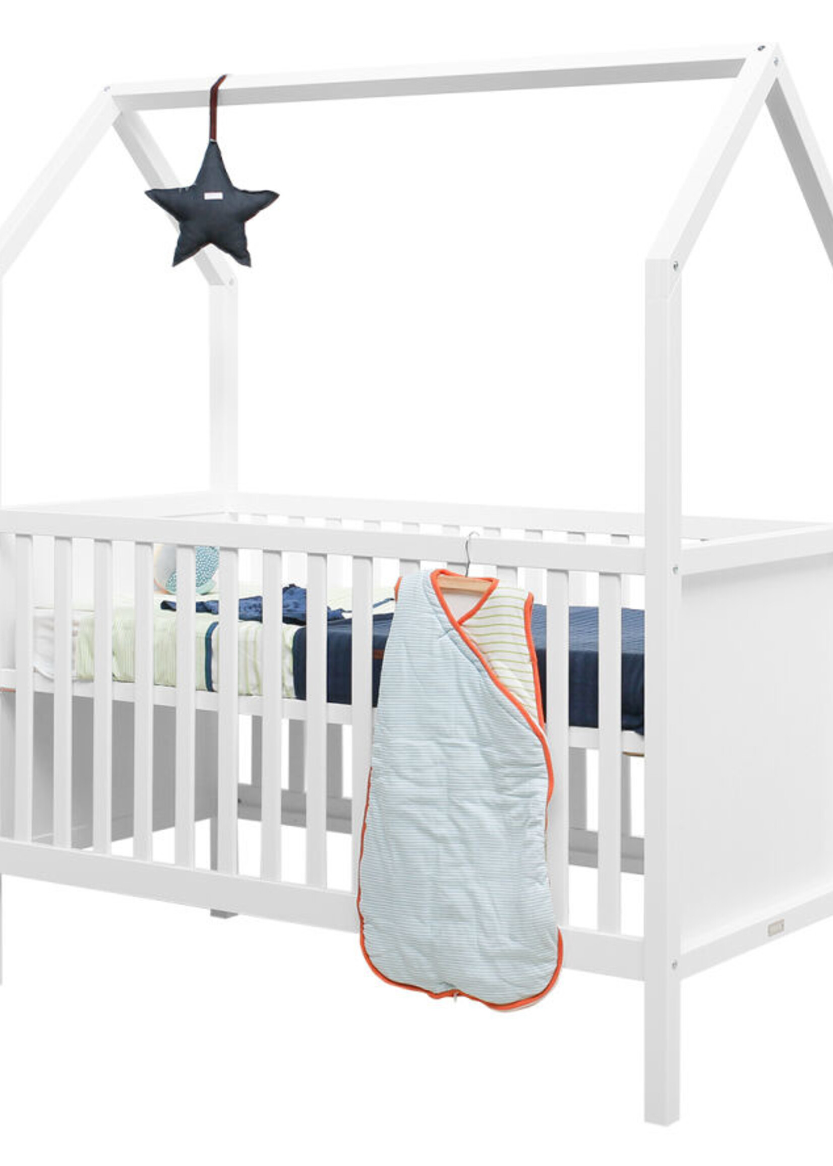 BOPITA Bed 70x140cm My first house wit