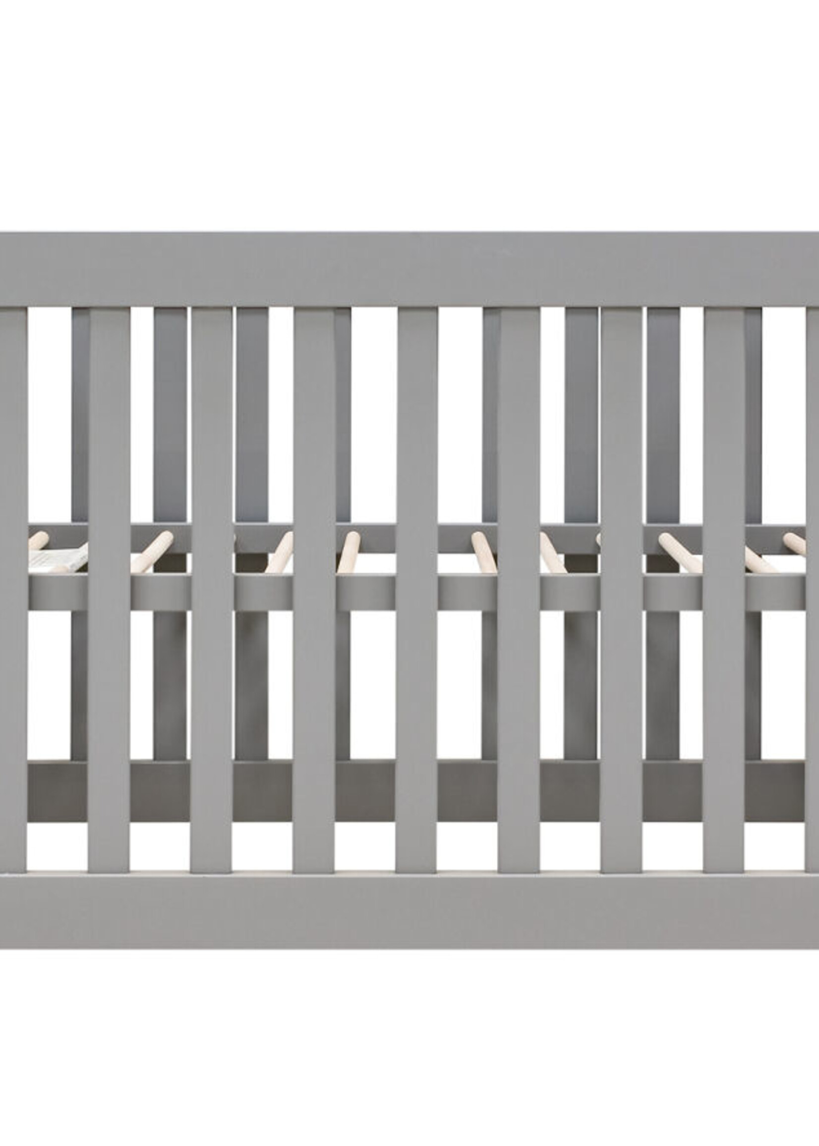 BOPITA Bed 60x120cm Fenna gray / natural