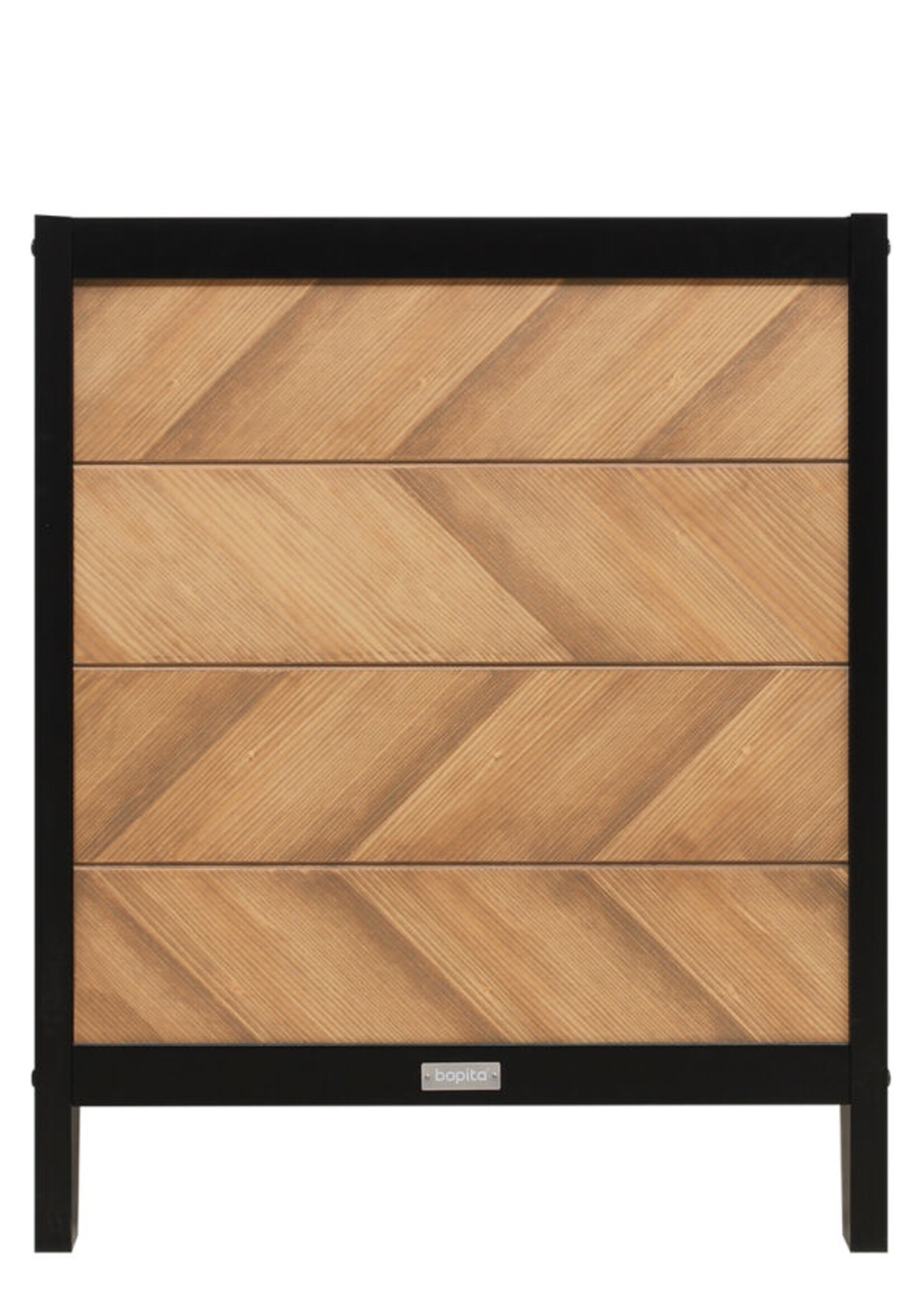 BOPITA Lit 60x120cm + Commode Job Vintage honey