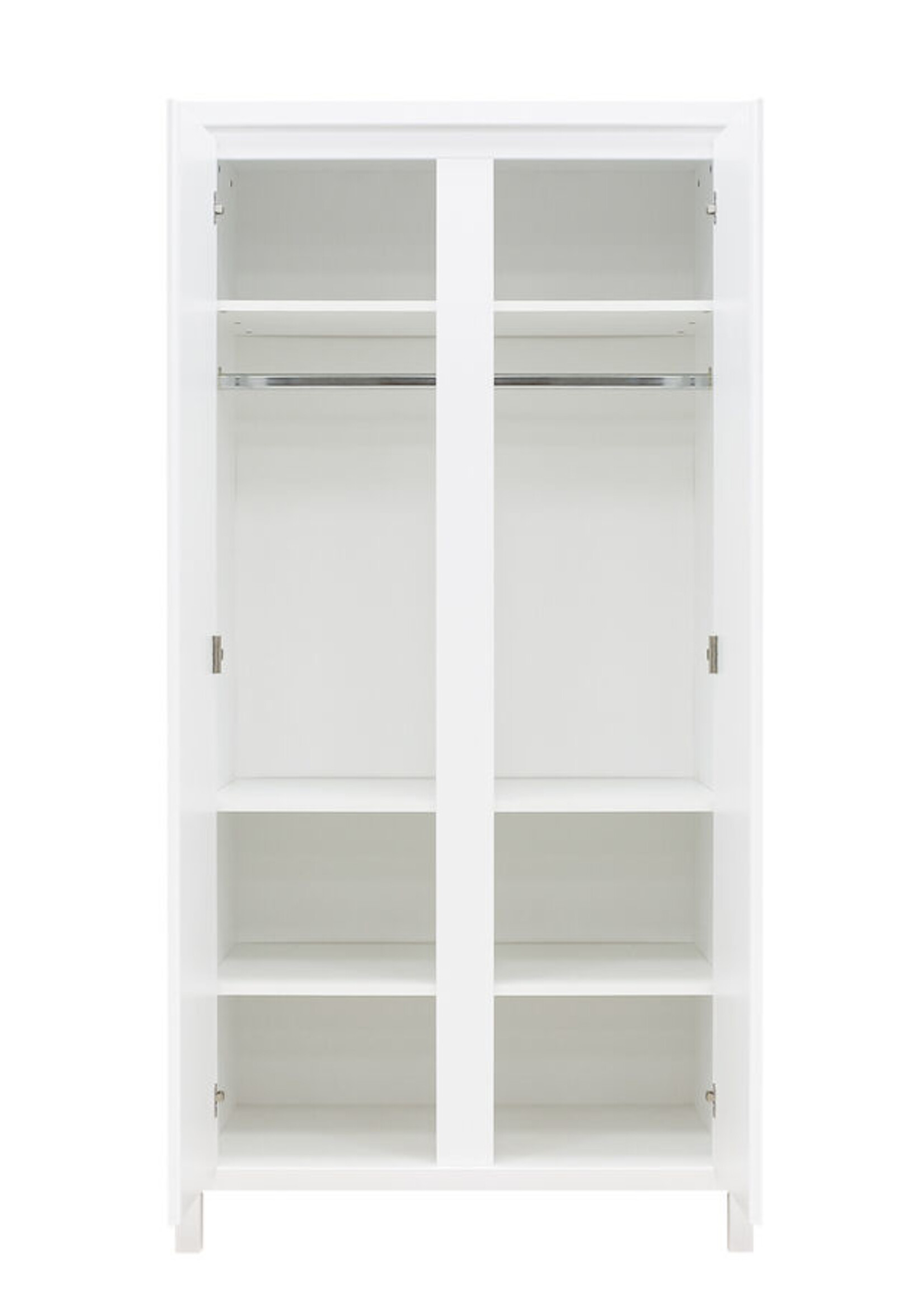 BOPITA Bed 60x120 + Chest of drawers + Closet Corsica white