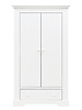 BOPITA Bed 60x120 + Chest of drawers + Closet Narbonne white