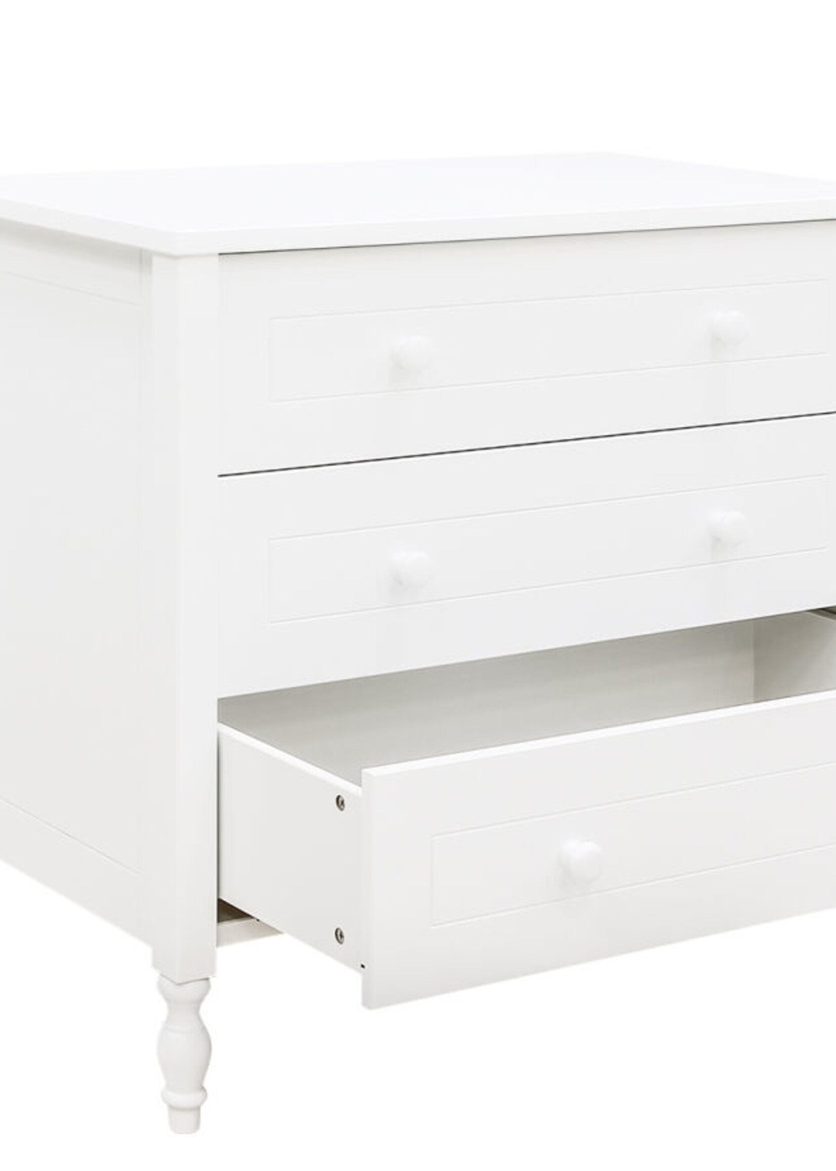 BOPITA Bed 70x140cm + Commode Belle wit