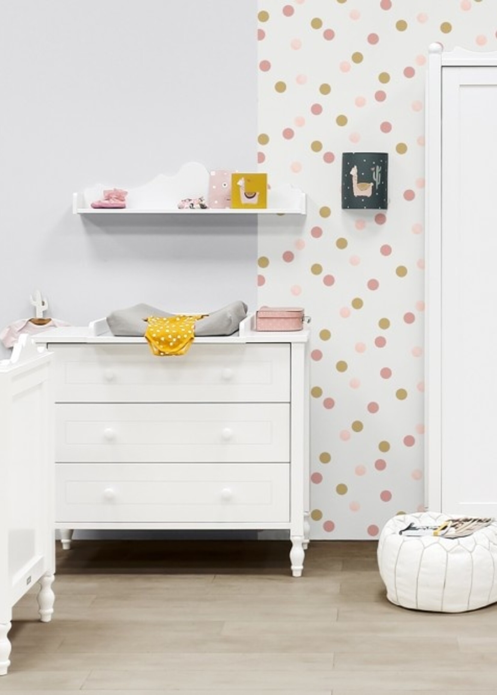 BOPITA Bed 60x120cm Belle white