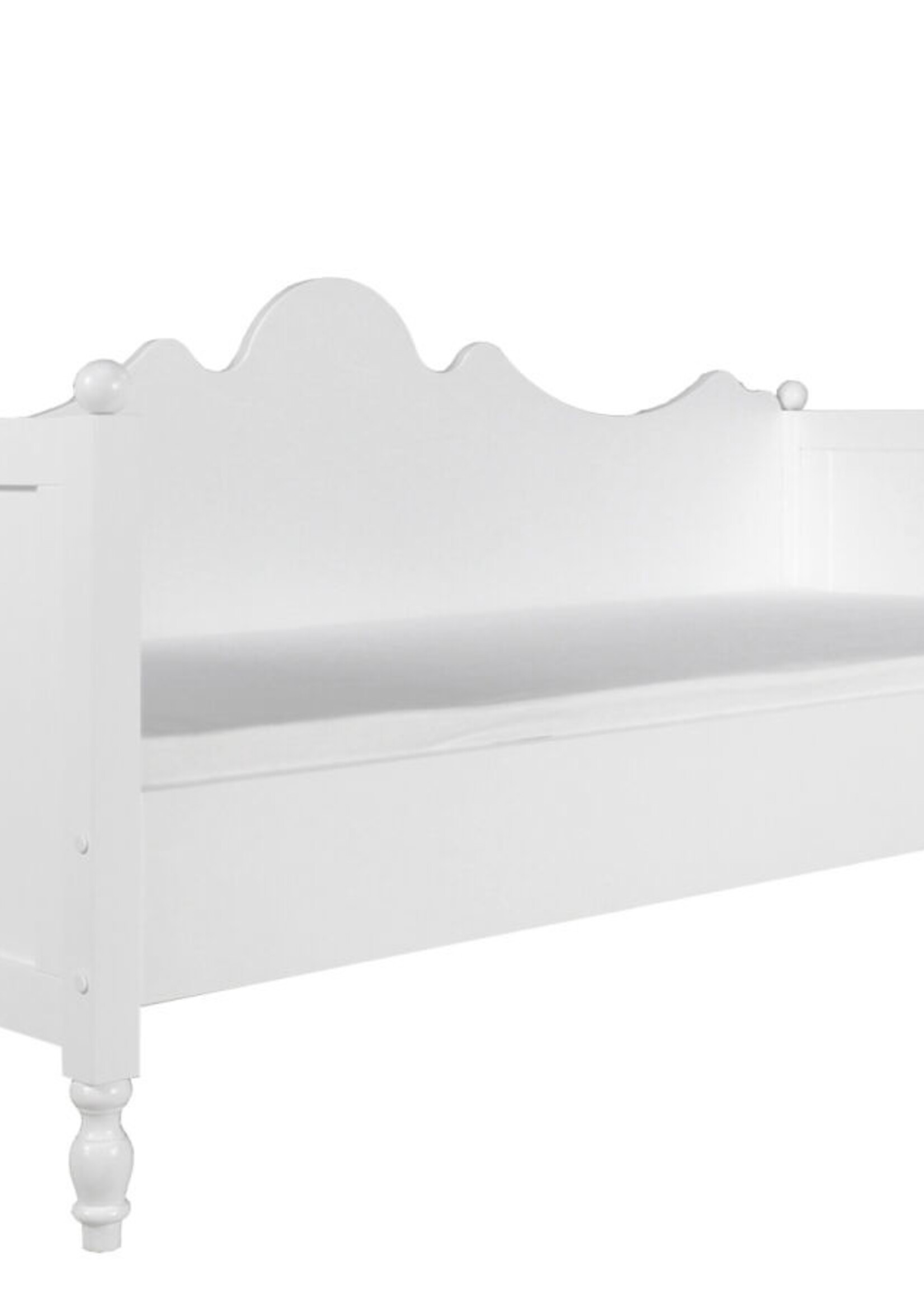 BOPITA Bedbank 90x200cm Belle wit