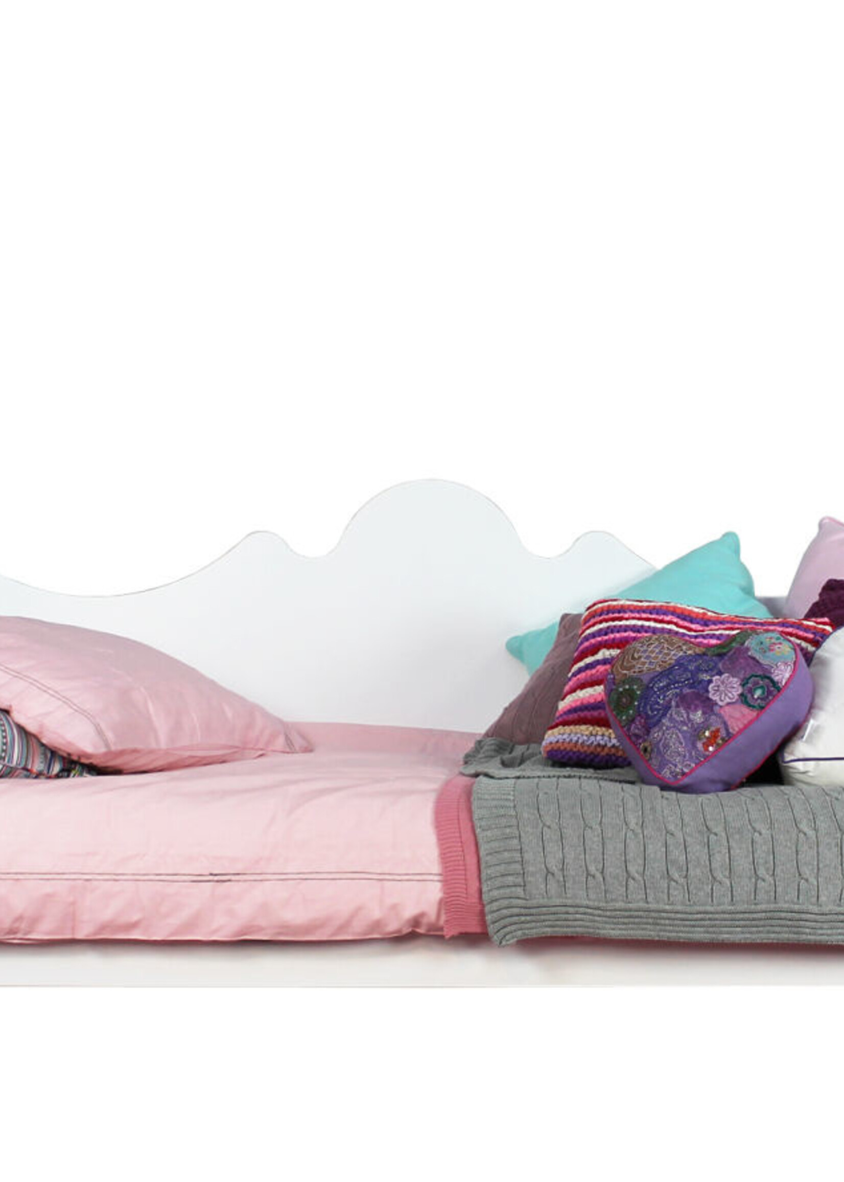 BOPITA Canapé-lit 90x200cm Belle blanc