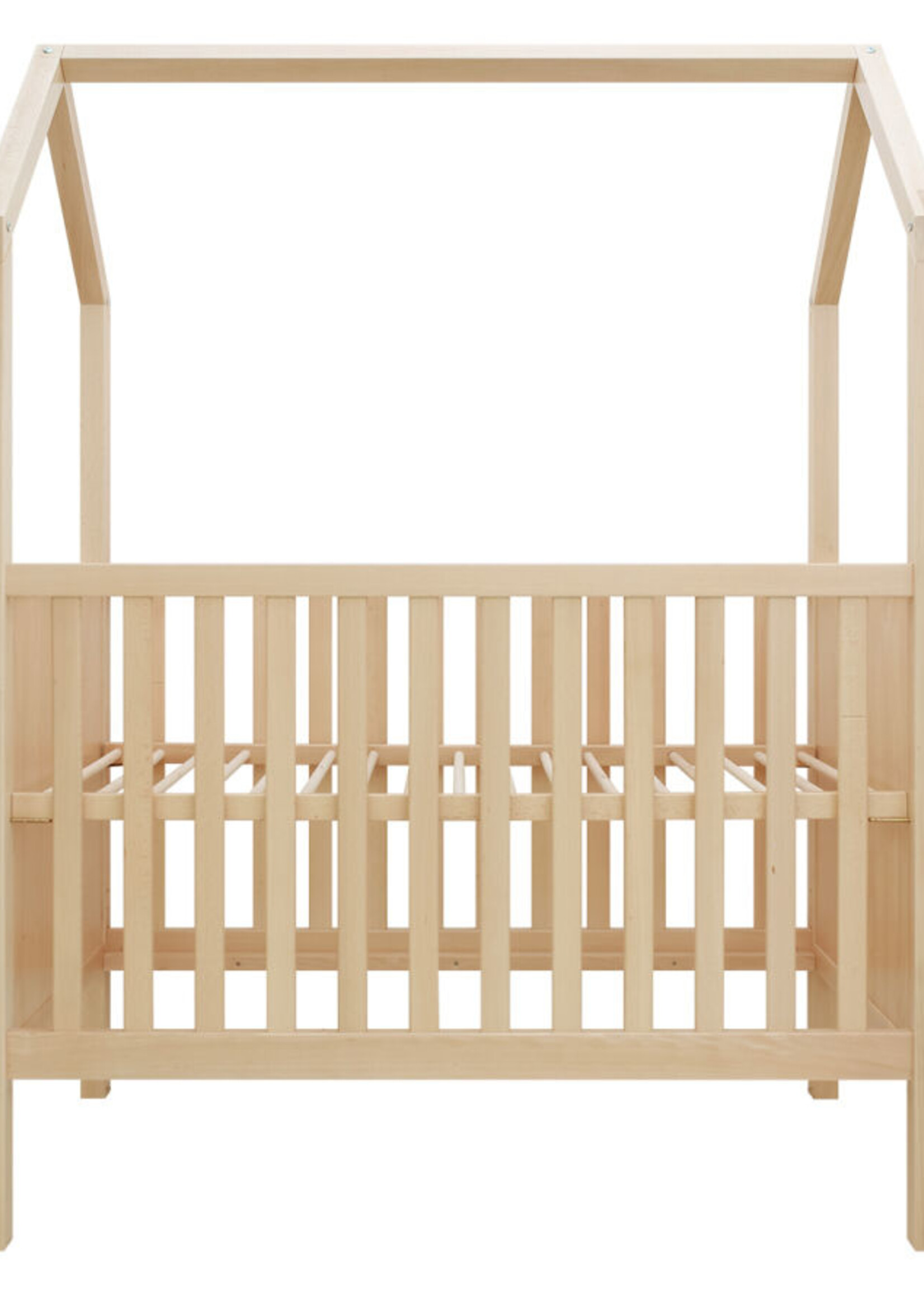 BOPITA Bed 60x120cm My first house naturel