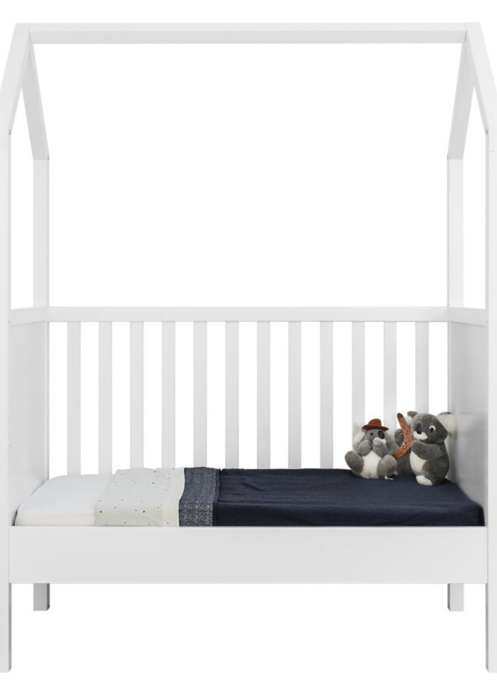 BOPITA Bed 60x120cm + Commode My first house