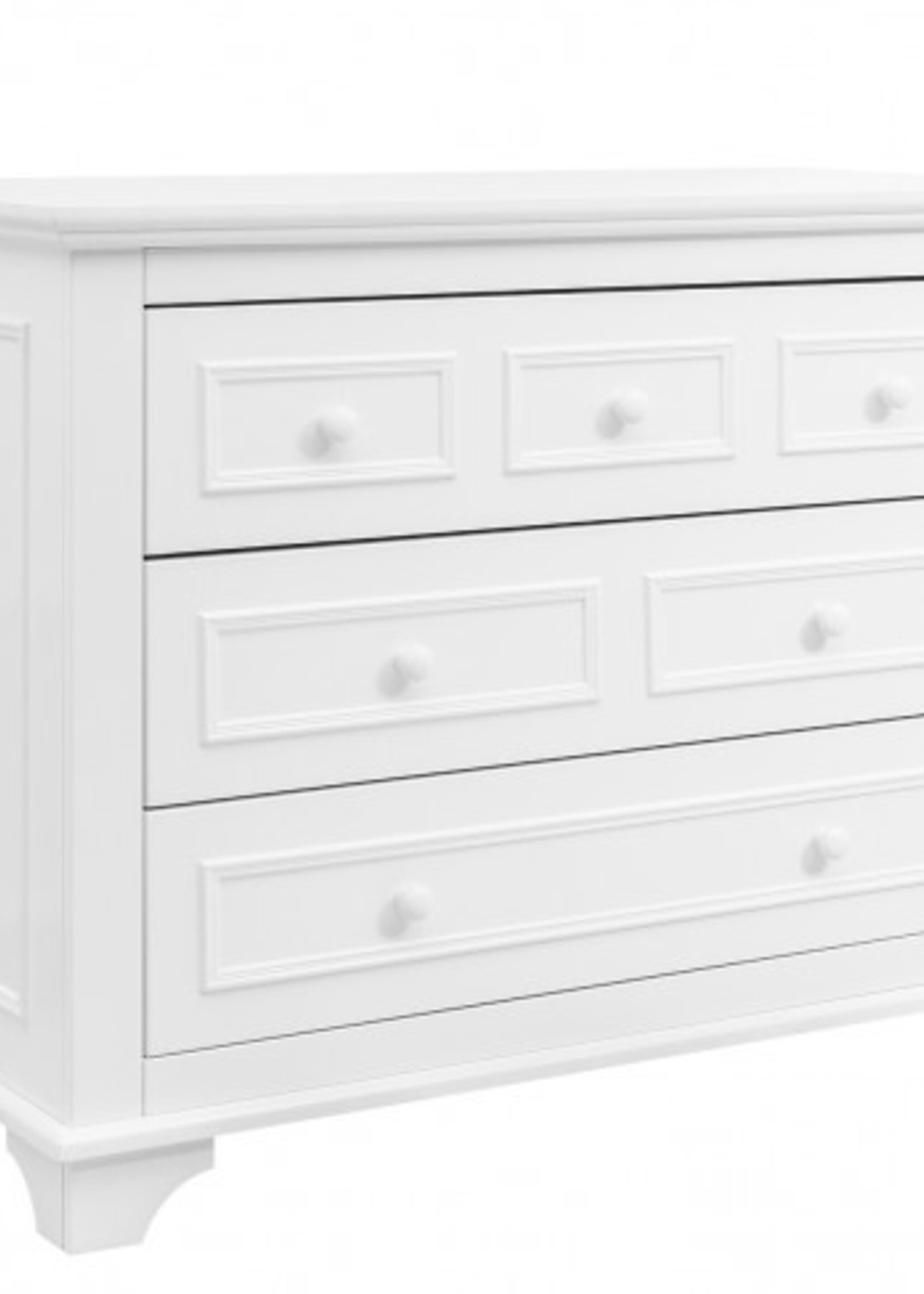 BOPITA Bed 70x140cm + Chest of drawers Charlotte white