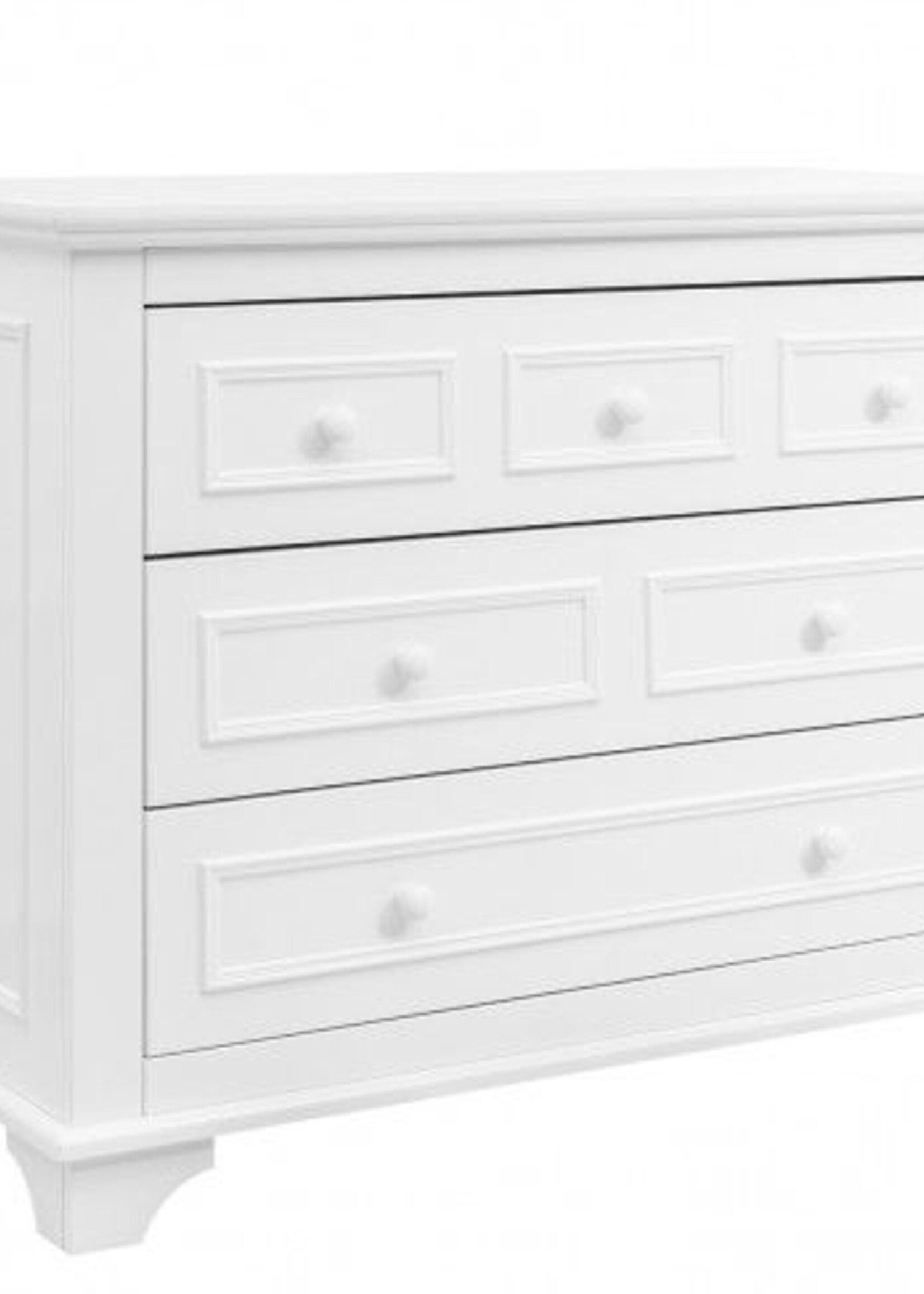 BOPITA Lit 70x140cm + Commode + Armoire Charlotte blanc