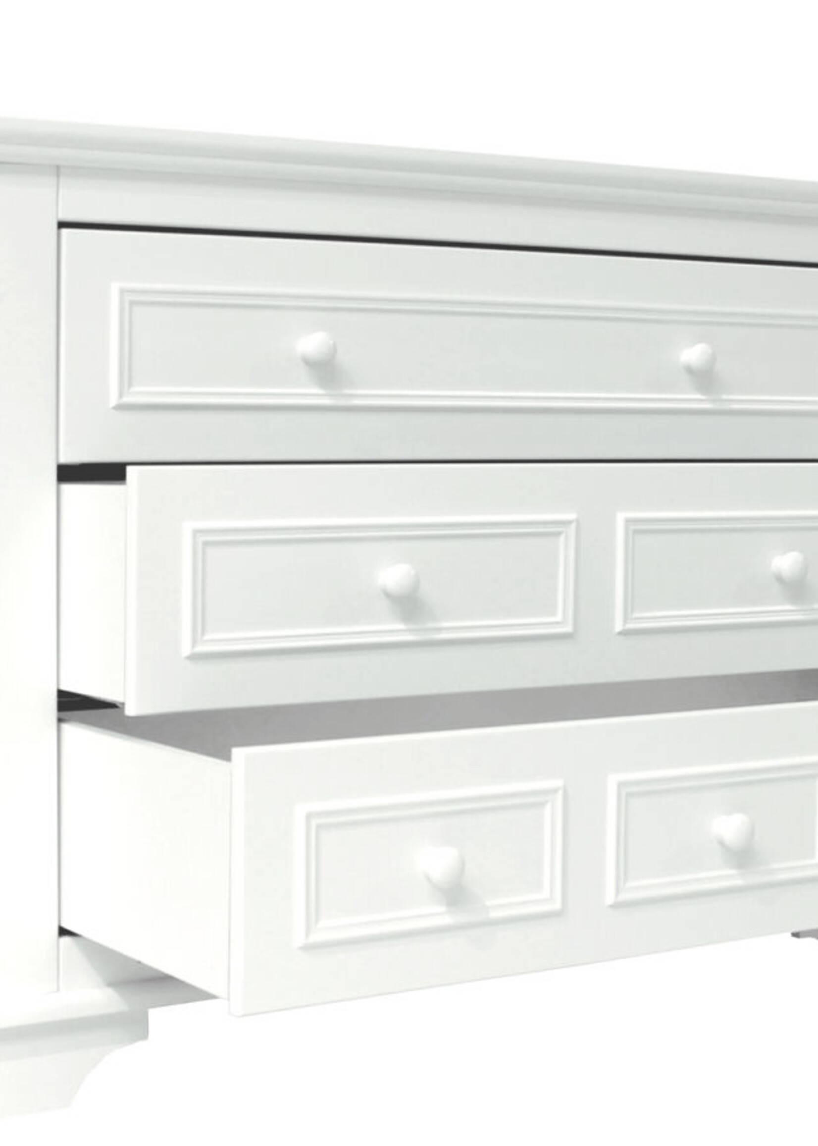 BOPITA Chest of drawers Charlotte white