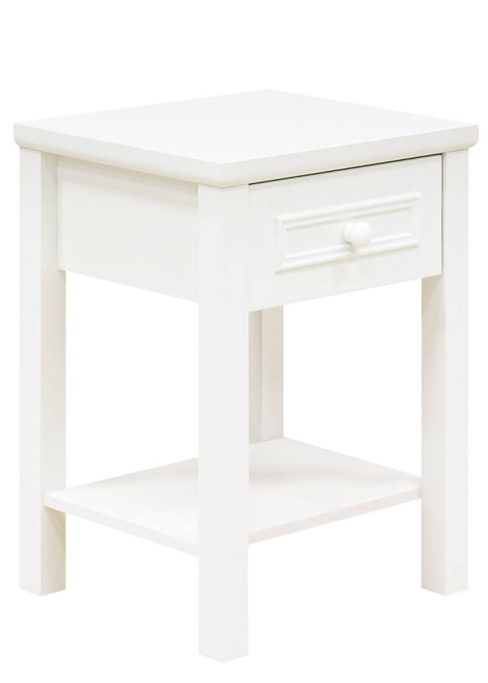 BOPITA Bedside table Charlotte white