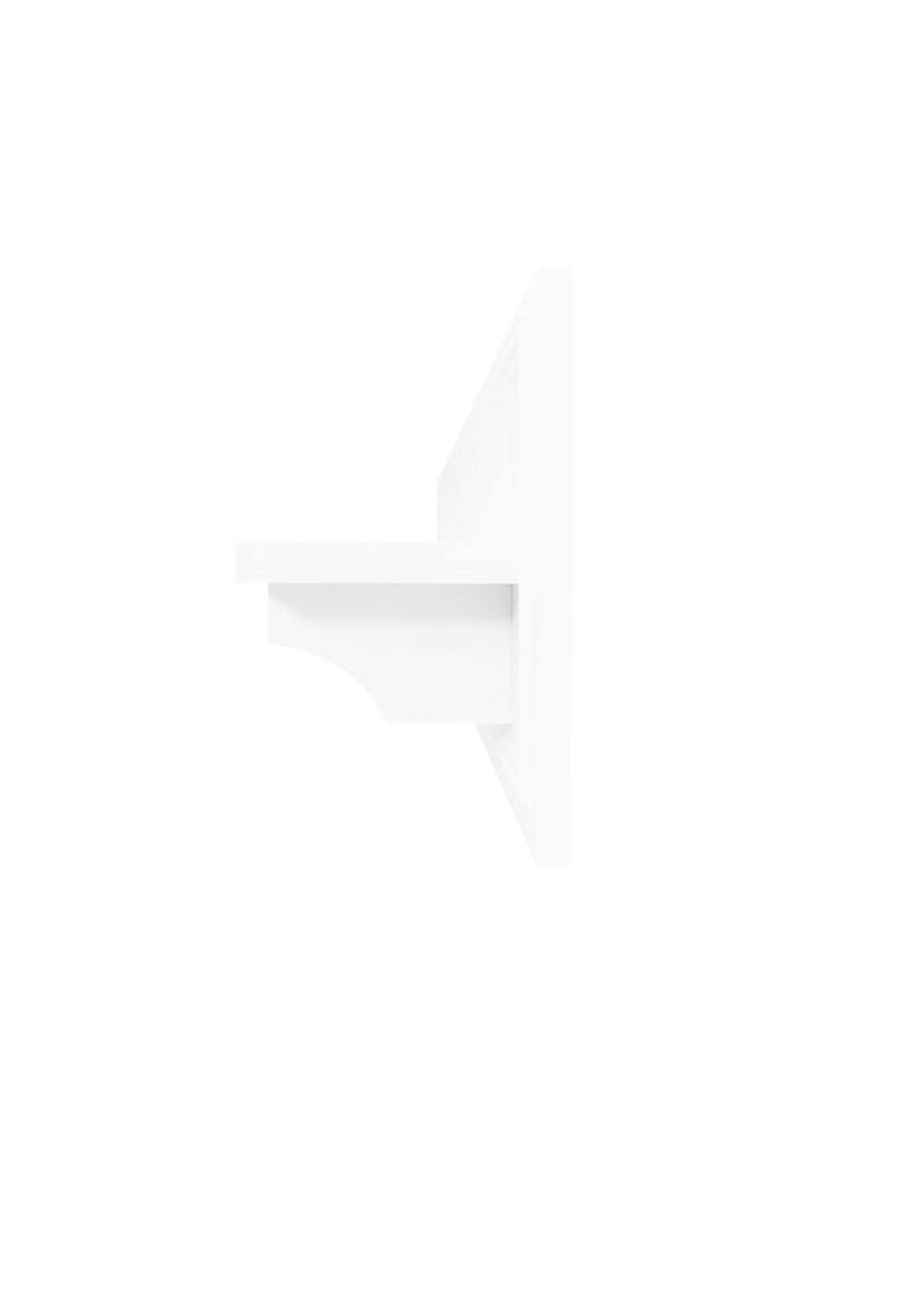 BOPITA Wall rack Charlotte white