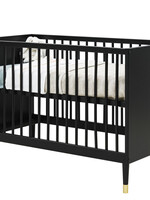 BOPITA Bed 60x120cm Cloë black