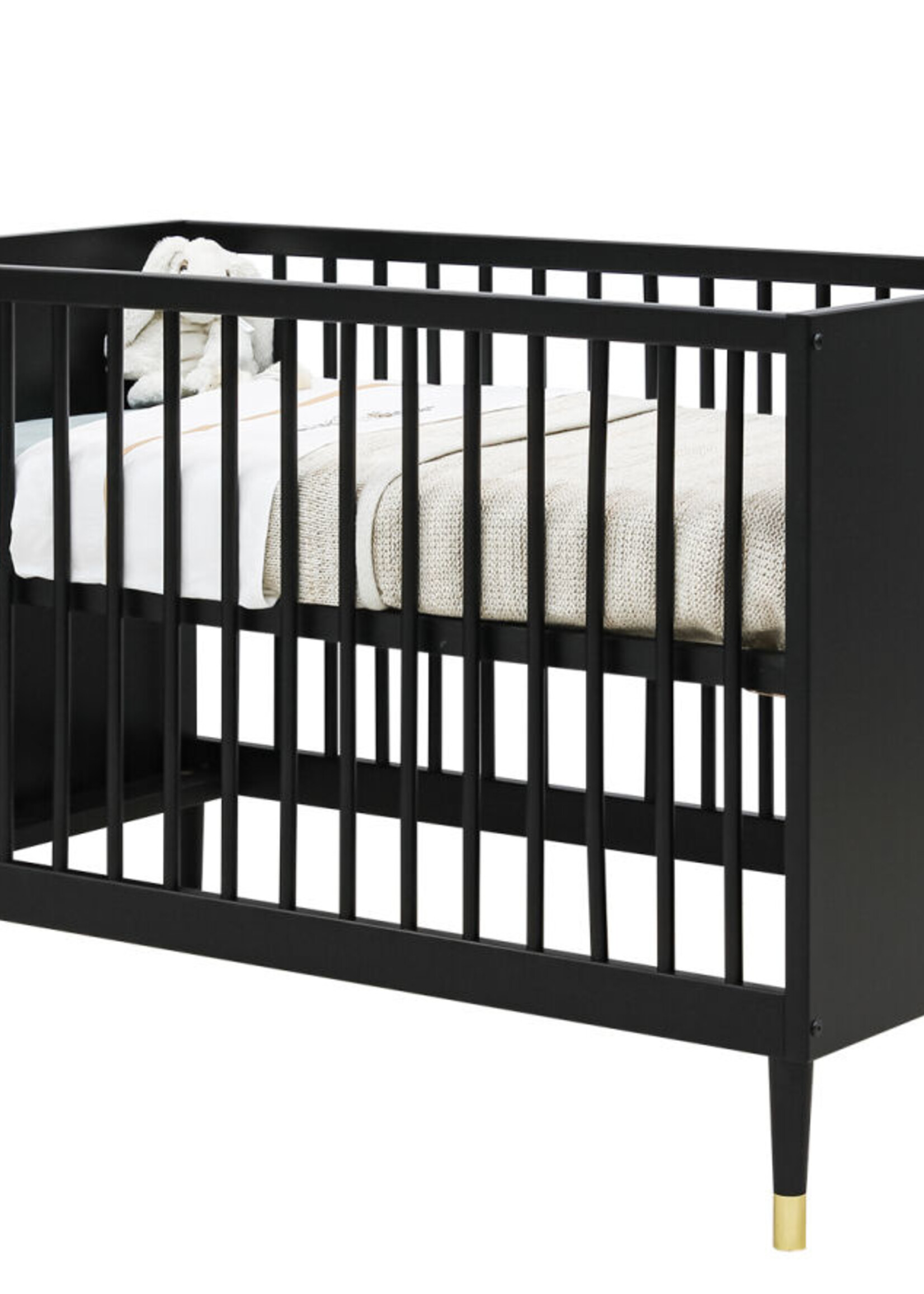 BOPITA Bed 60x120cm Cloë zwart