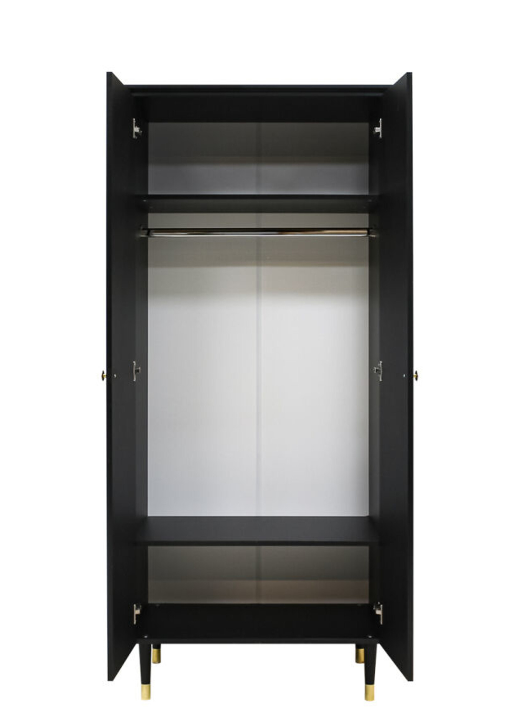 BOPITA 2 deurskast Cloë zwart