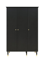 BOPITA 3 door wardrobe Cloë black