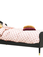 BOPITA Bed 90x200cm Cloë zwart