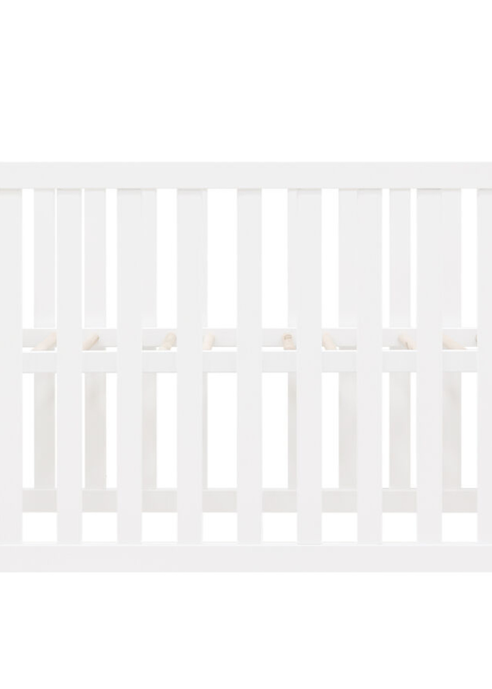 BOPITA Lit 60x120cm + Commode Corsica blanc