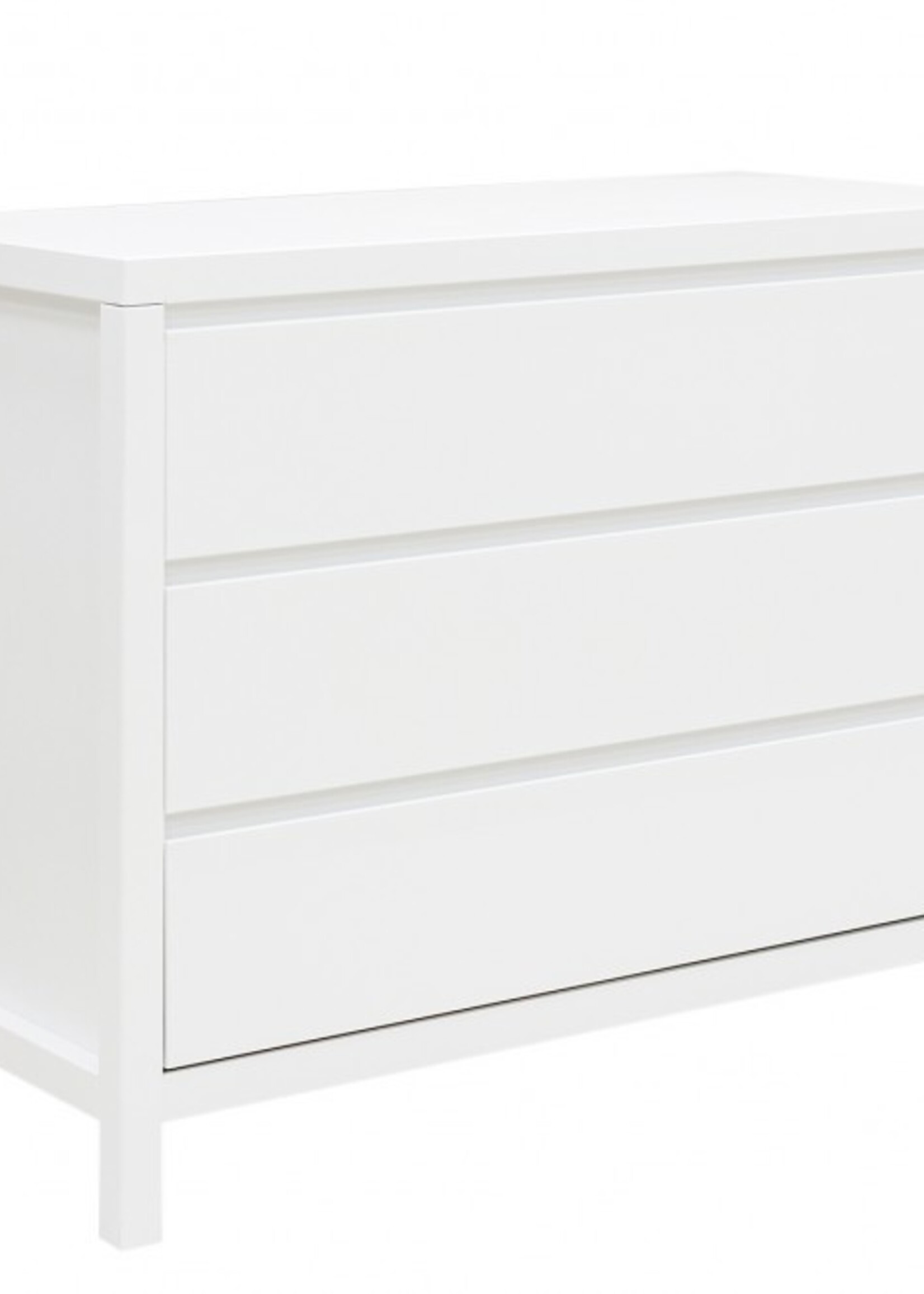 BOPITA Bed 70x140cm + Chest of drawers + Closet Corsica white