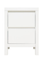 BOPITA Bedside table Corsica white