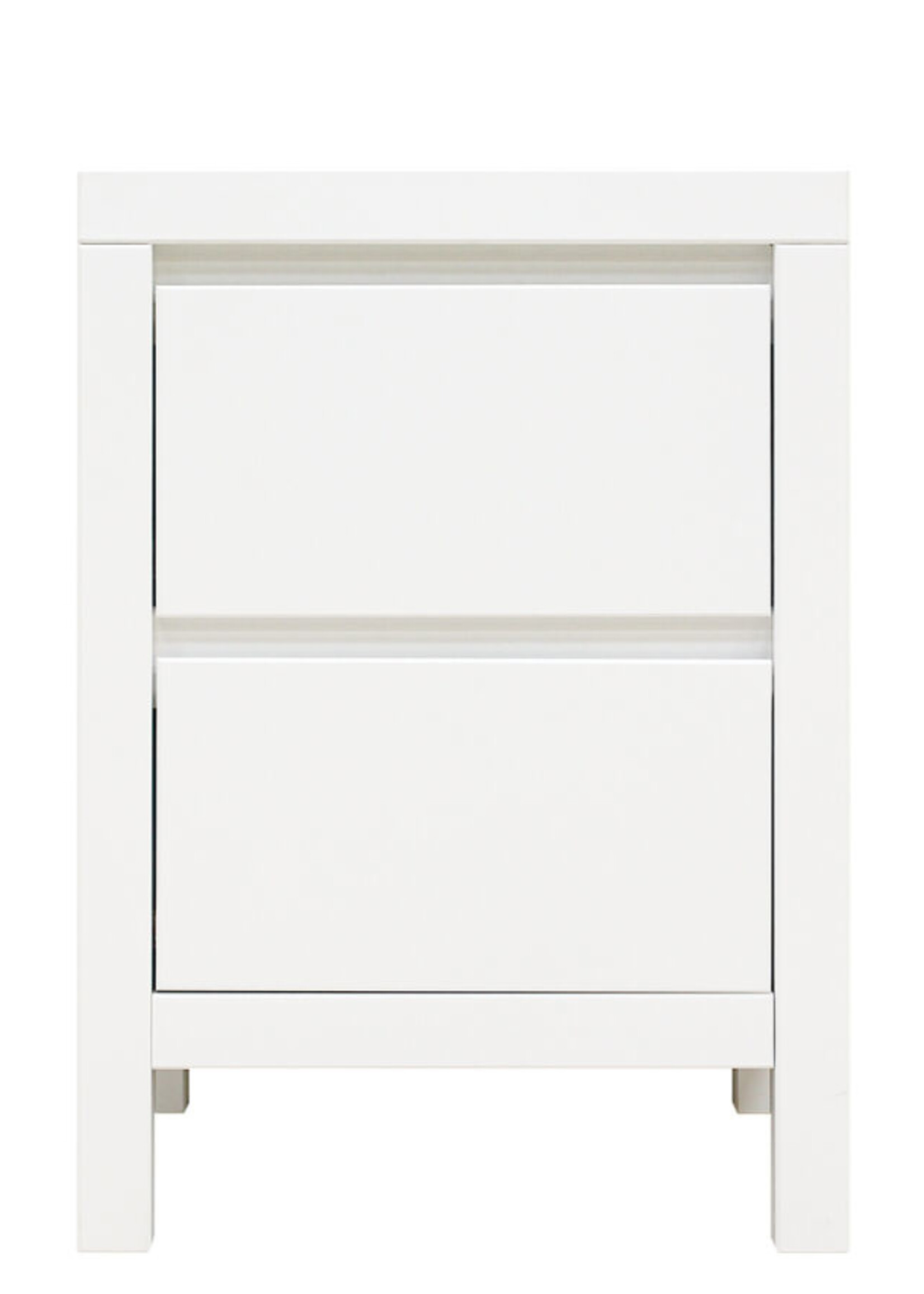 BOPITA Bedside table Corsica white