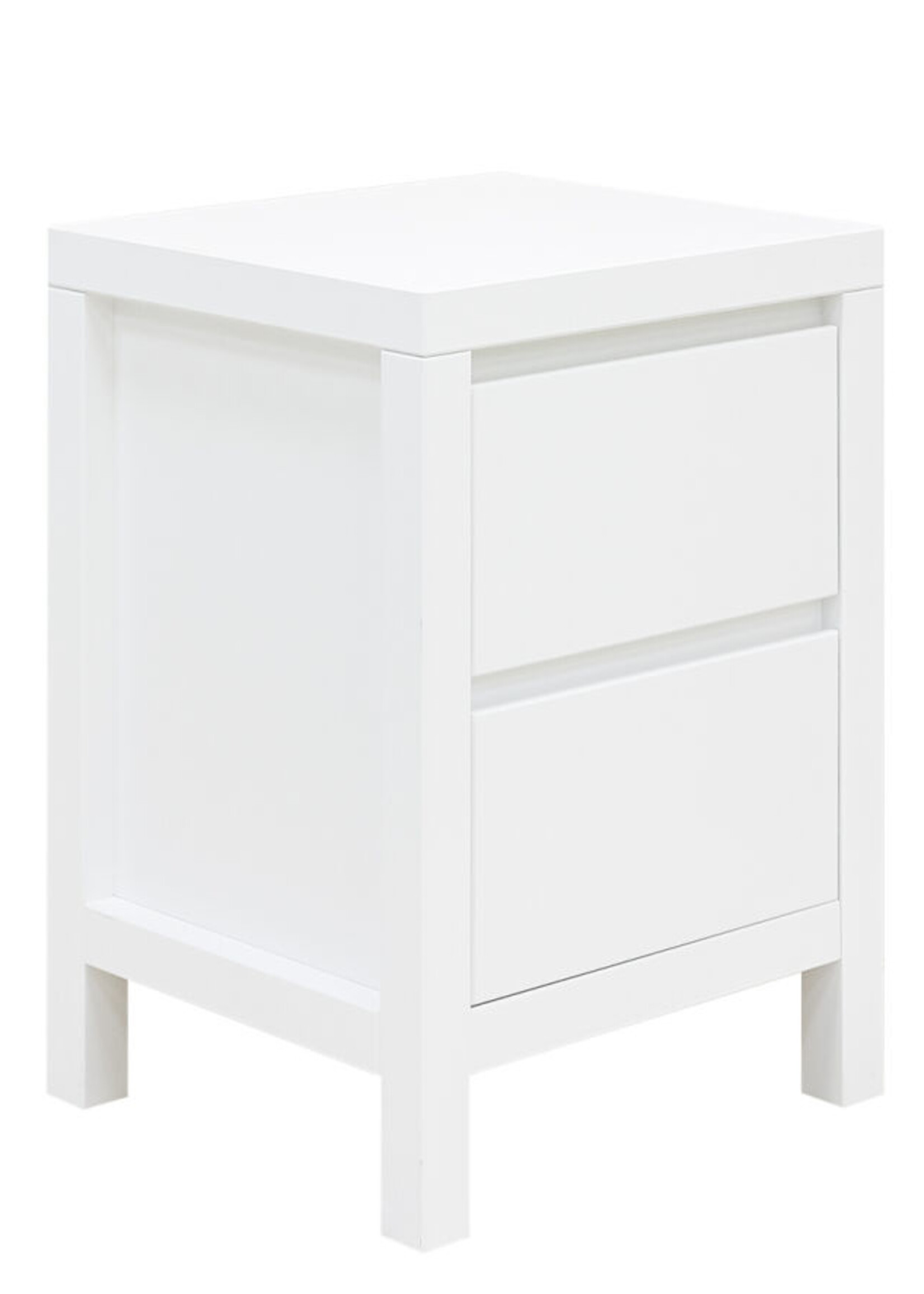 BOPITA Bedside table Corsica white