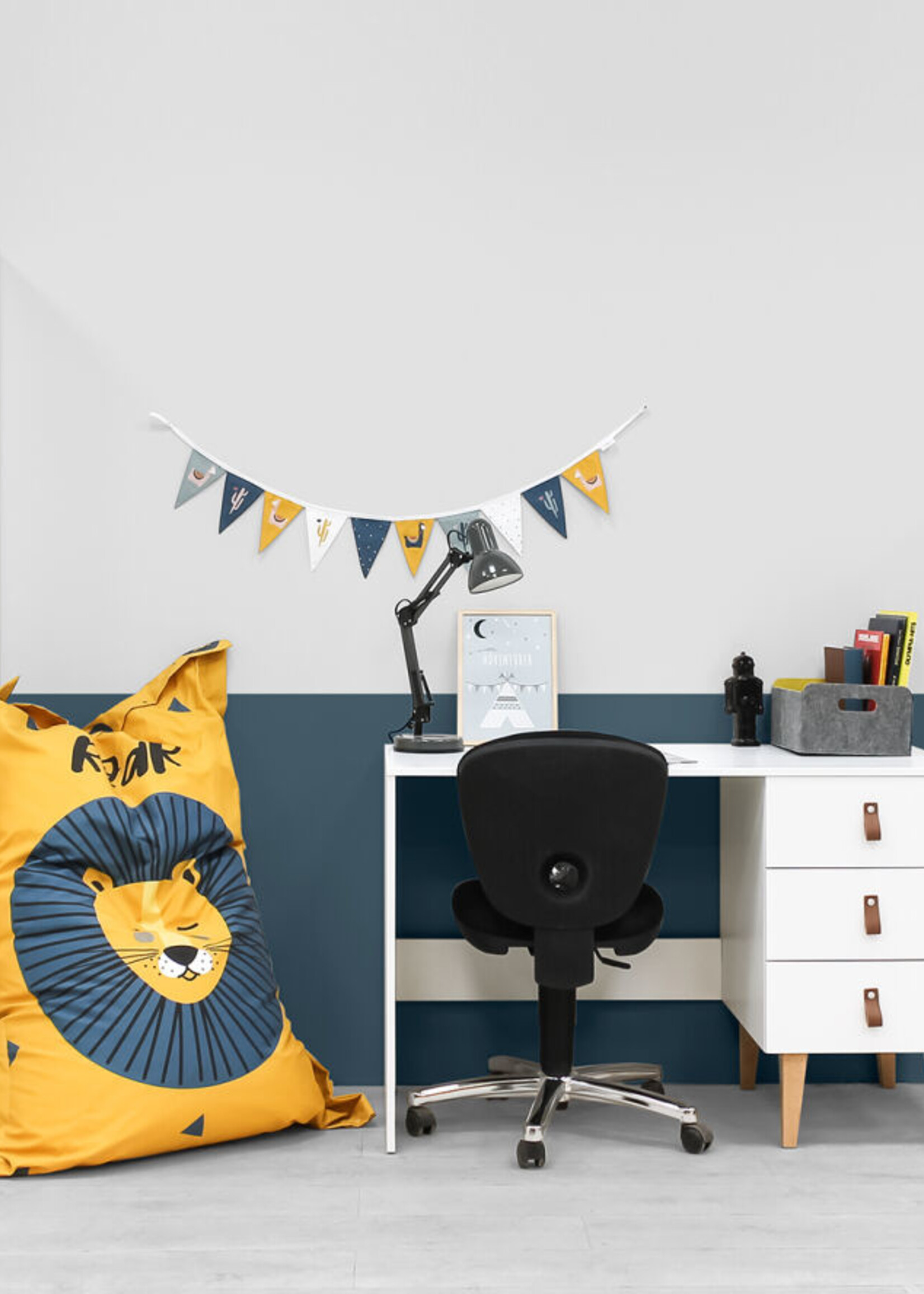 BOPITA Bureau Indy blanc / naturel