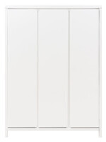 BOPITA Armoire 3 portes Corsica blanc