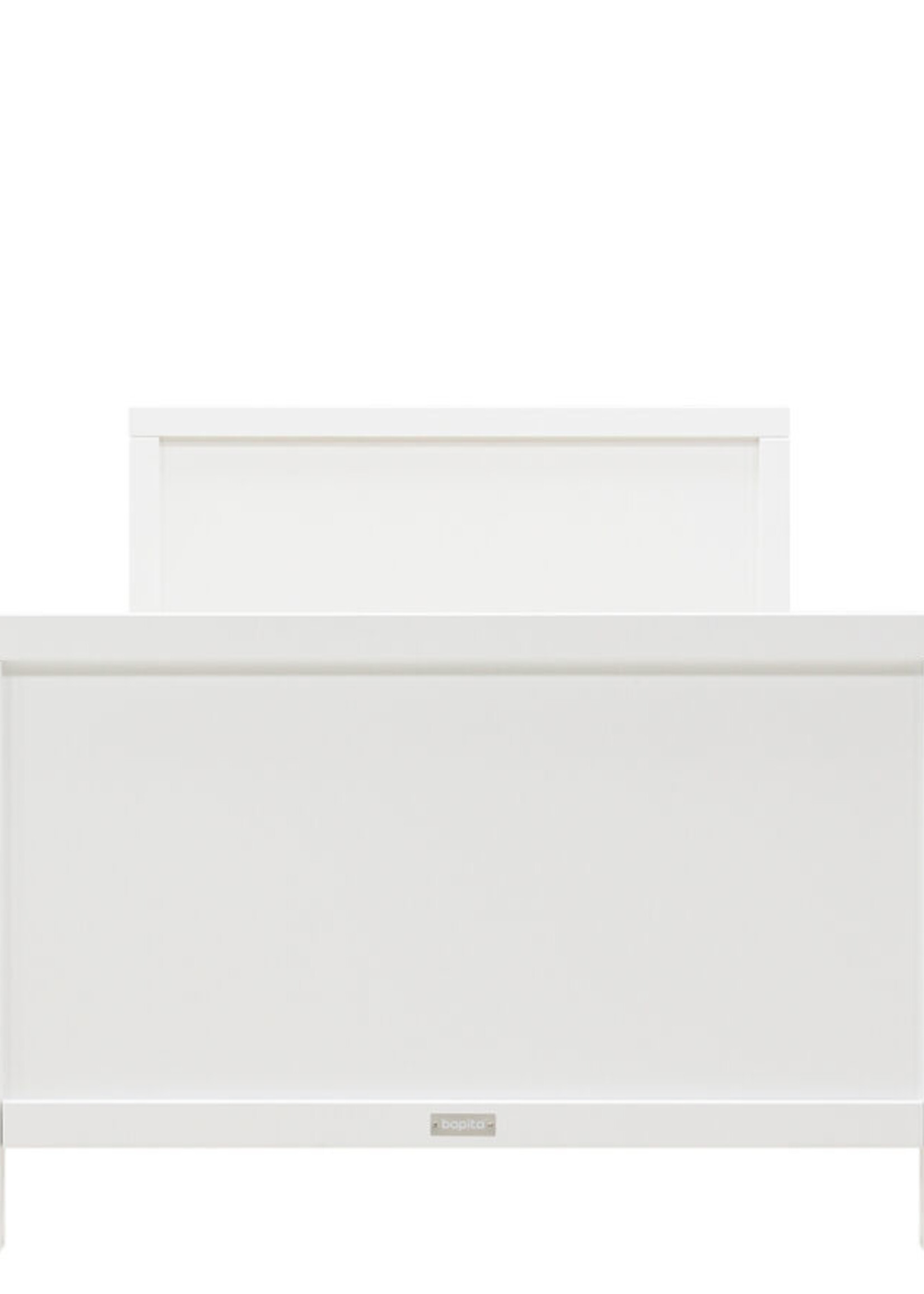 BOPITA Lit 90x200cm Corse blanc