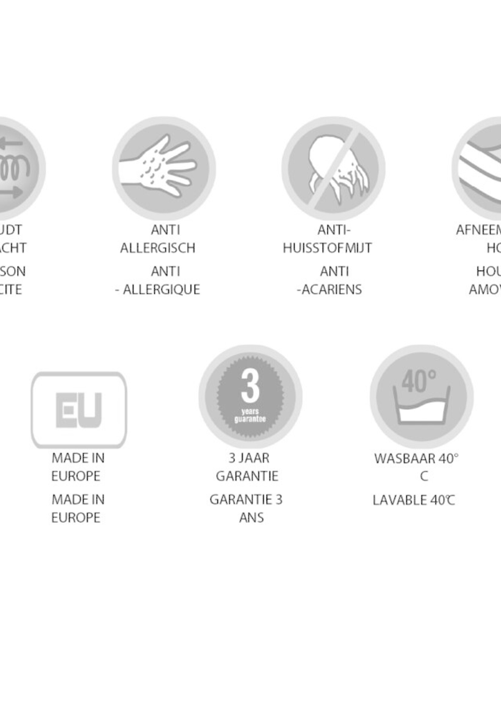 BOPITA Matras 90x195cm voor bedlade