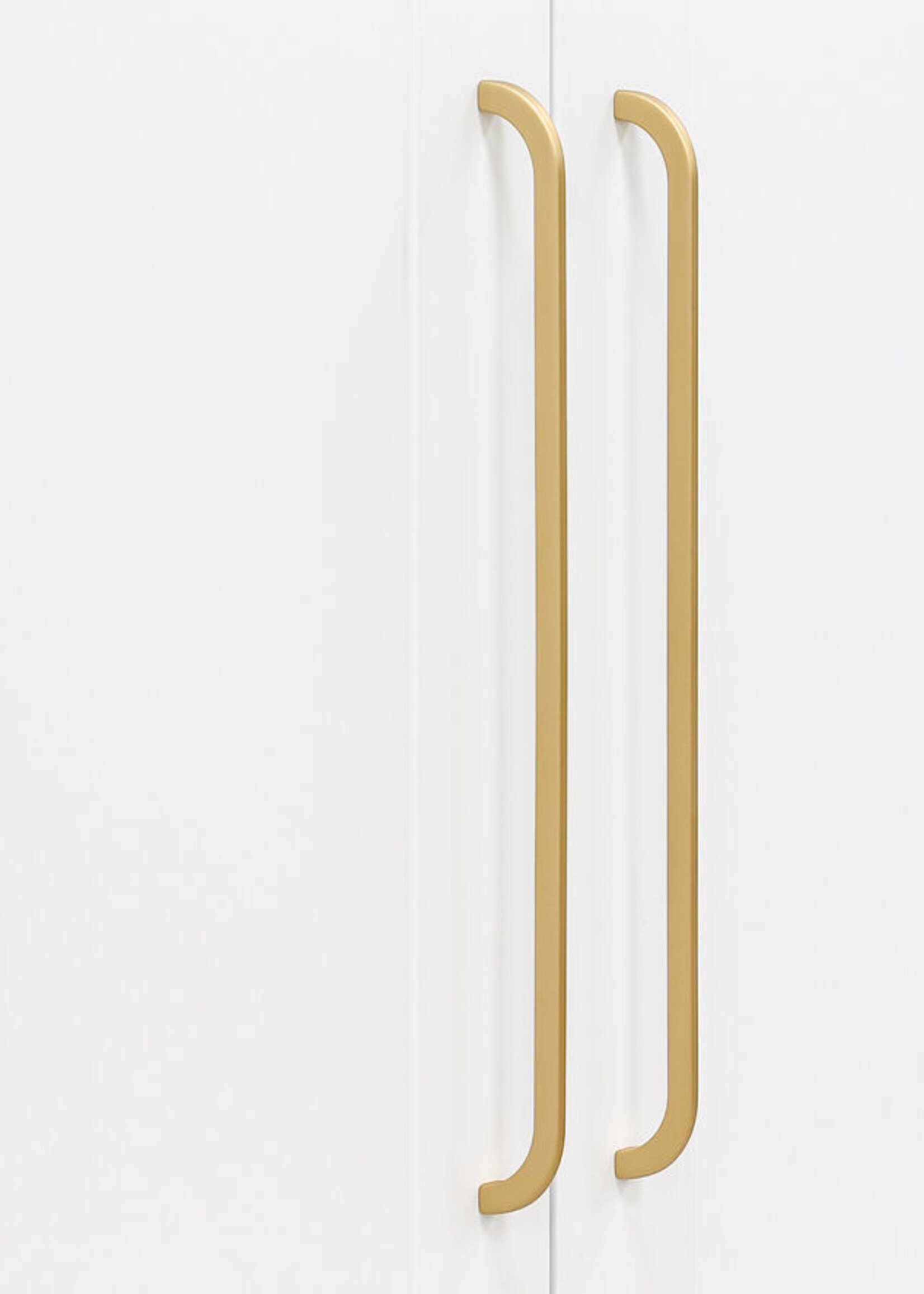 BOPITA Armoire 2 portes Elena blanc