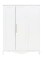 BOPITA 3 door closet Elena white