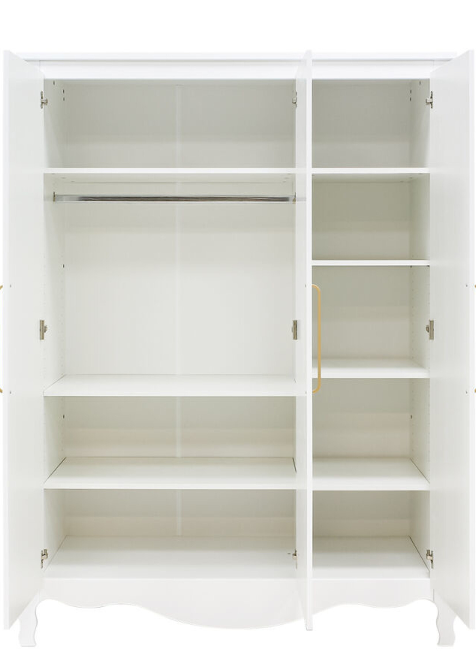BOPITA 3 door closet Elena white